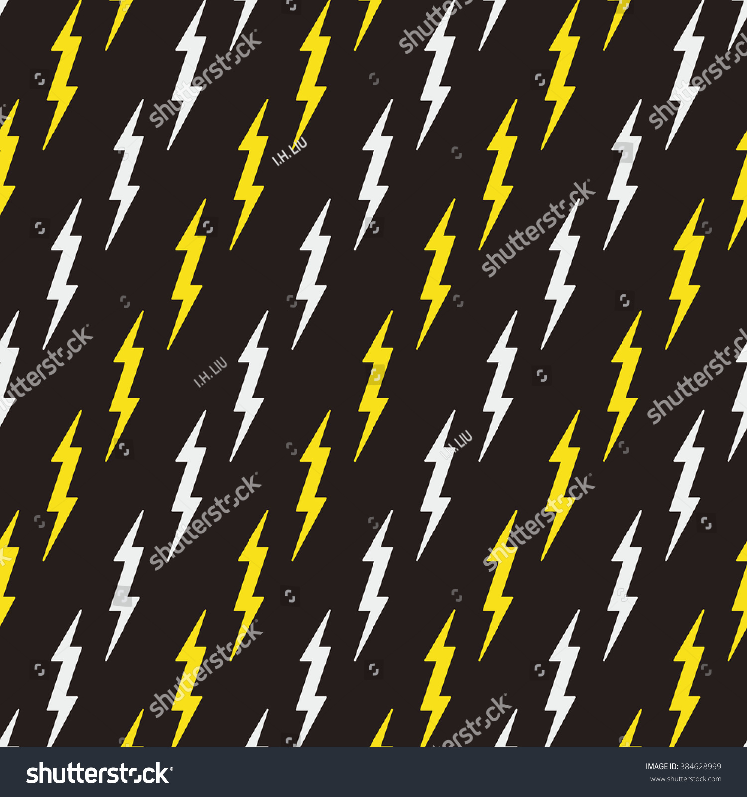 Lightning Design Stock Vector (royalty Free) 384628999 