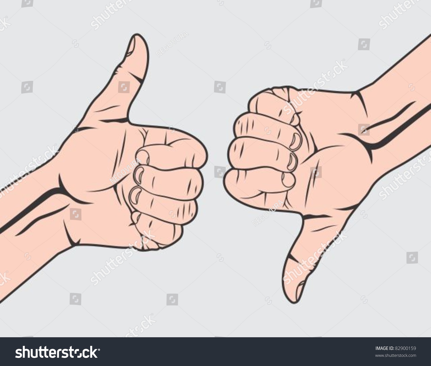 Like And Unlike Icon Stock Vector Illustration 82900159 : Shutterstock