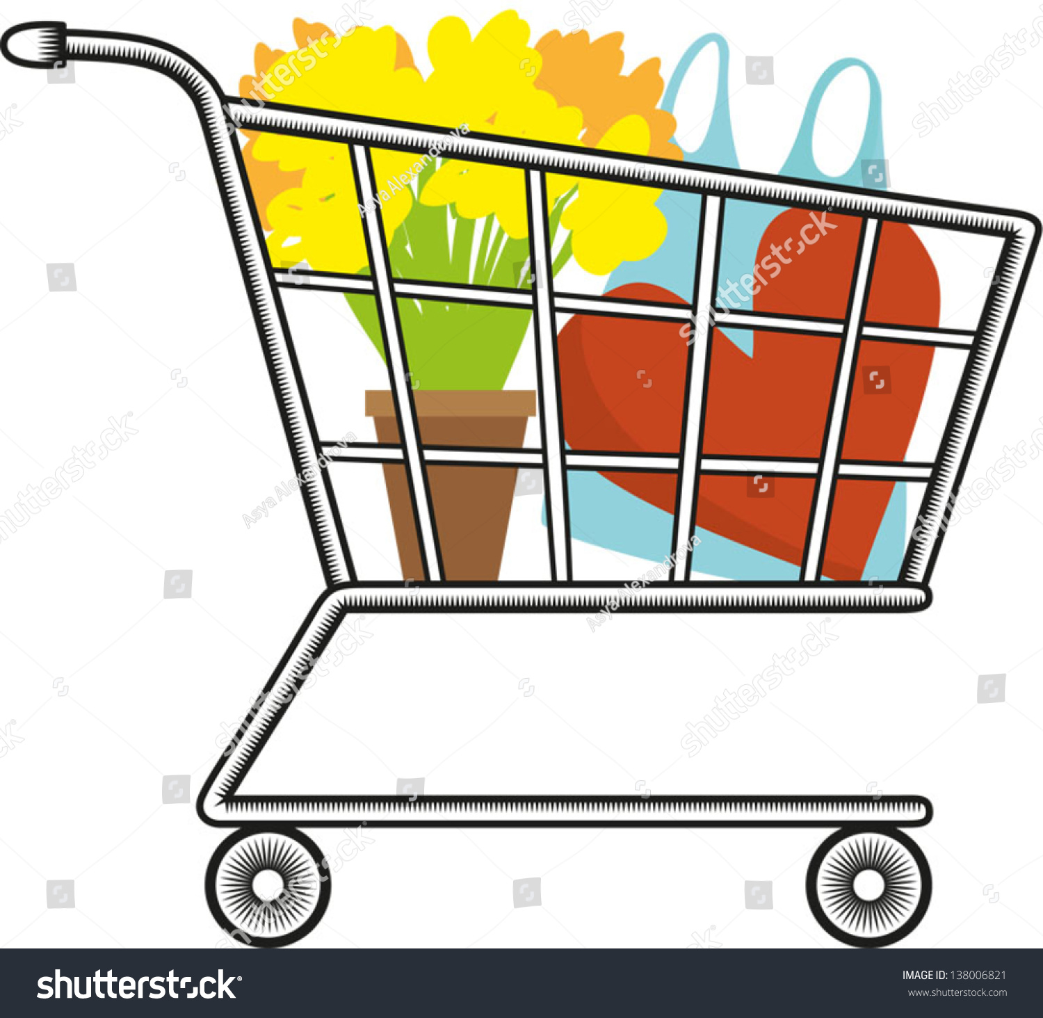 It's just a photo of Crazy Shopping Cart Drawing This is a picture of Crazy Shopping Cart Drawing