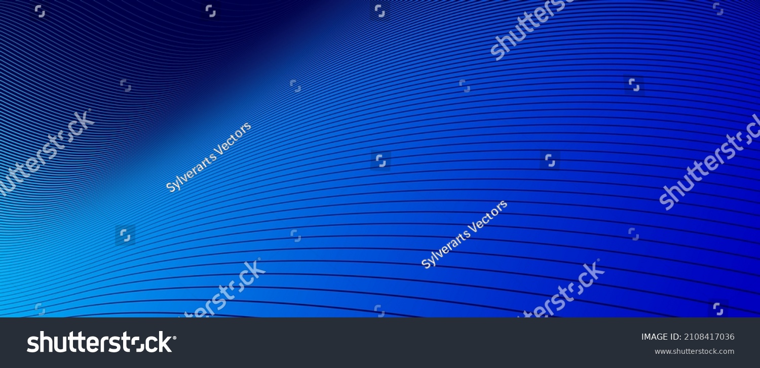 Linear Abstract Background Vector Design 3d Stock Vector (Royalty Free ...