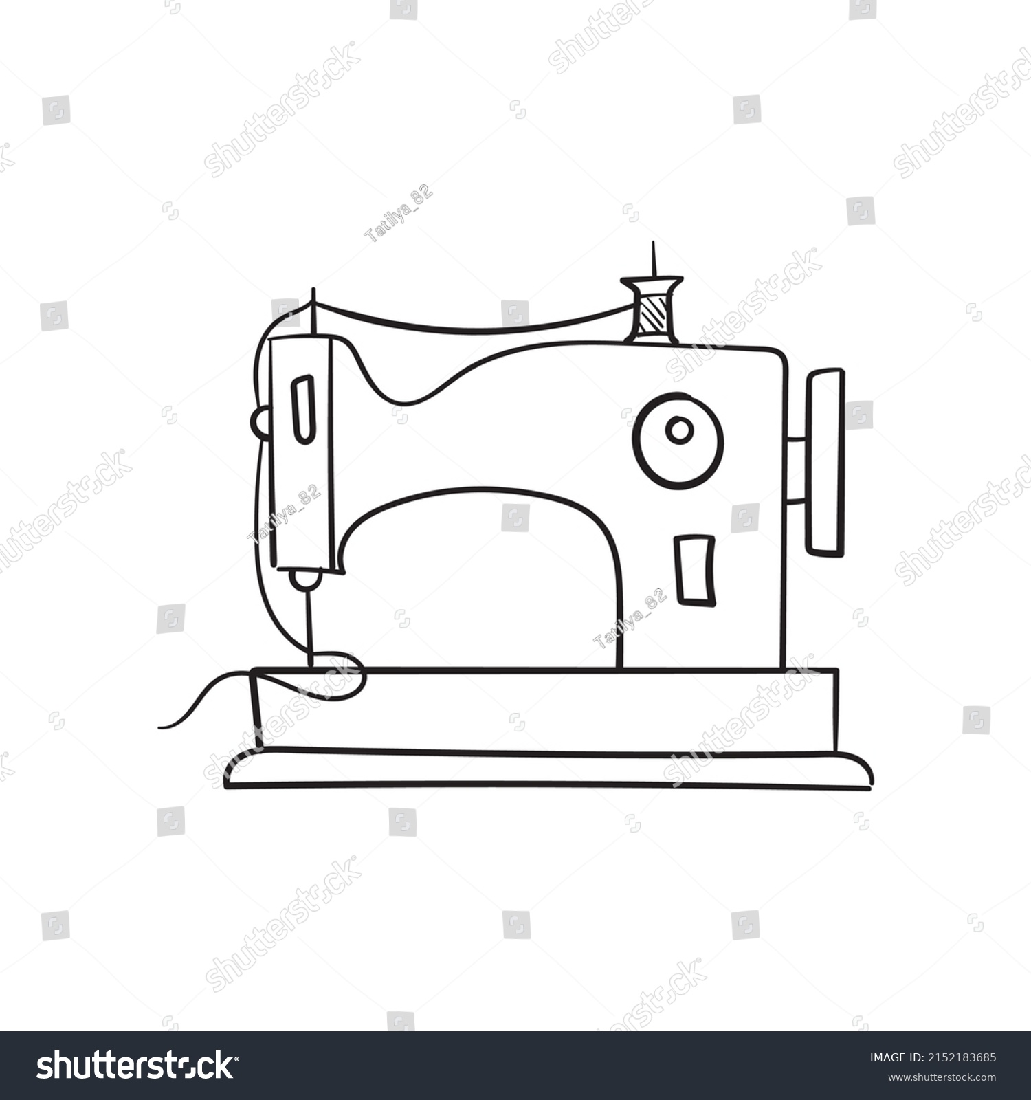 linear-drawing-sewing-machine-vector-doodles-stock-vector-royalty-free