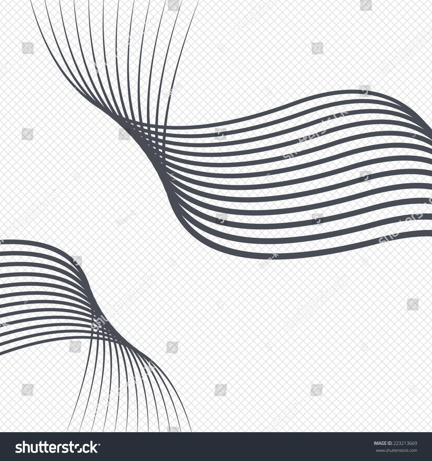 Lines Pattern Background Abstract Wallpaper Stripes Stock Vector