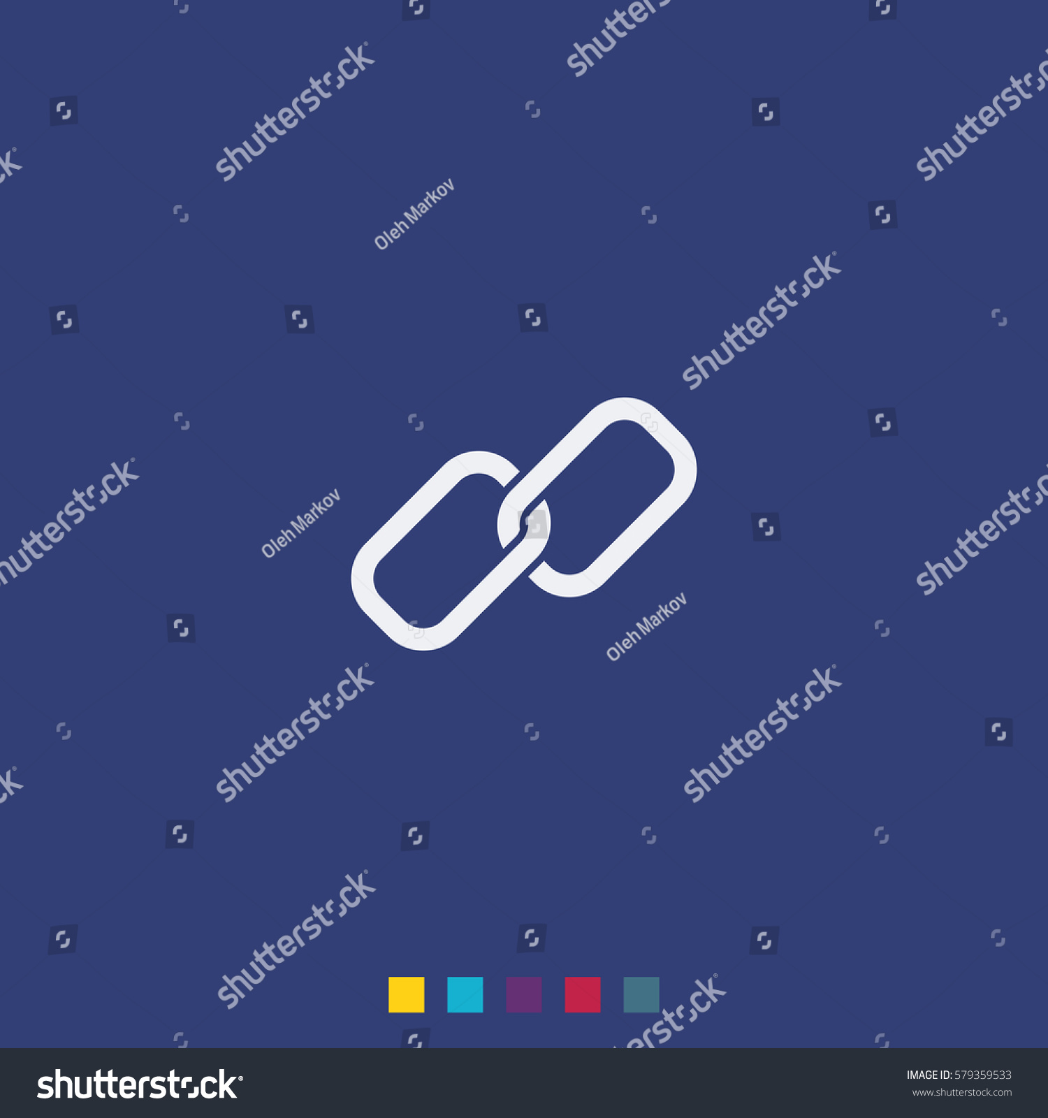 Link Icon Stock Vector 579359533 - Shutterstock