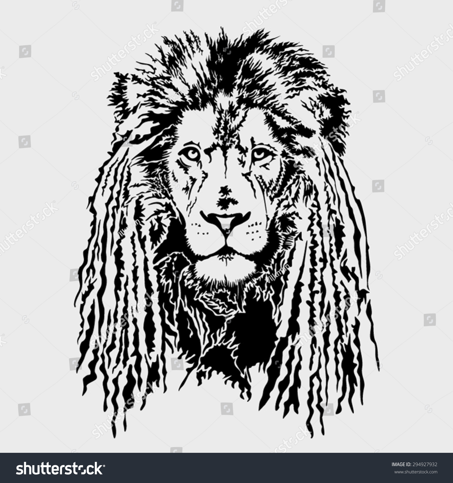 Free Free 235 Lion With Dreads Svg SVG PNG EPS DXF File