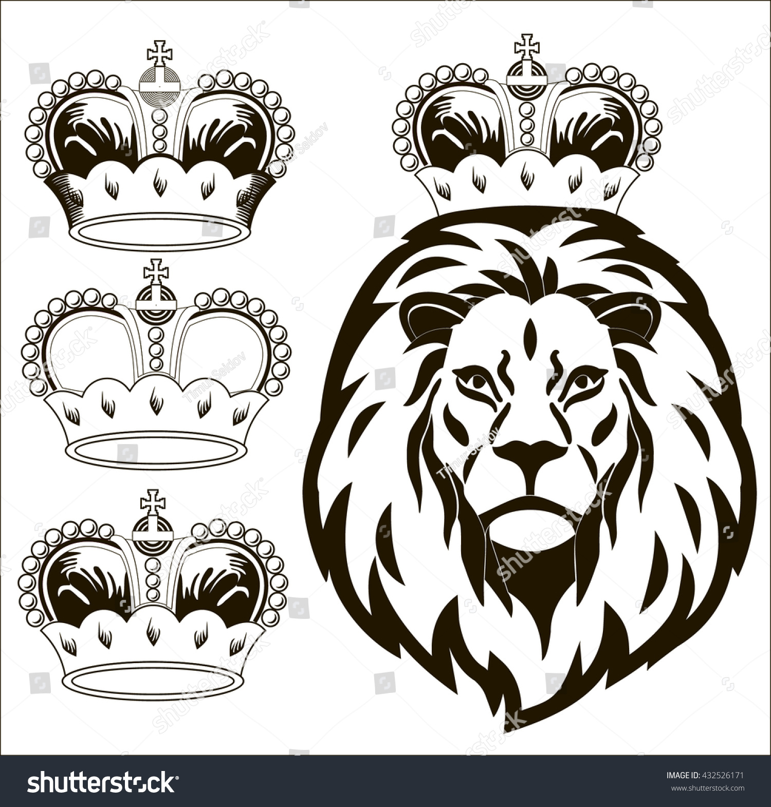 Free Free 241 Lion King Crown Svg SVG PNG EPS DXF File