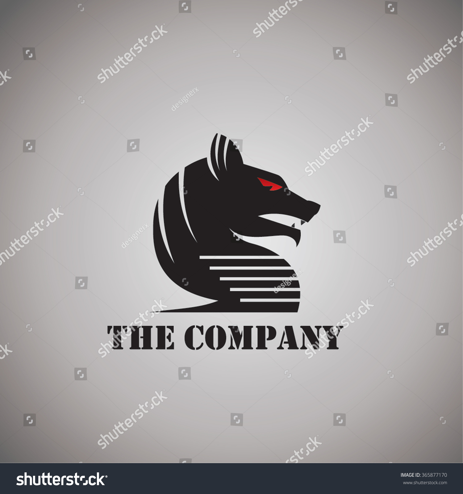 Lion Logo Stock Vector 365877170 - Shutterstock