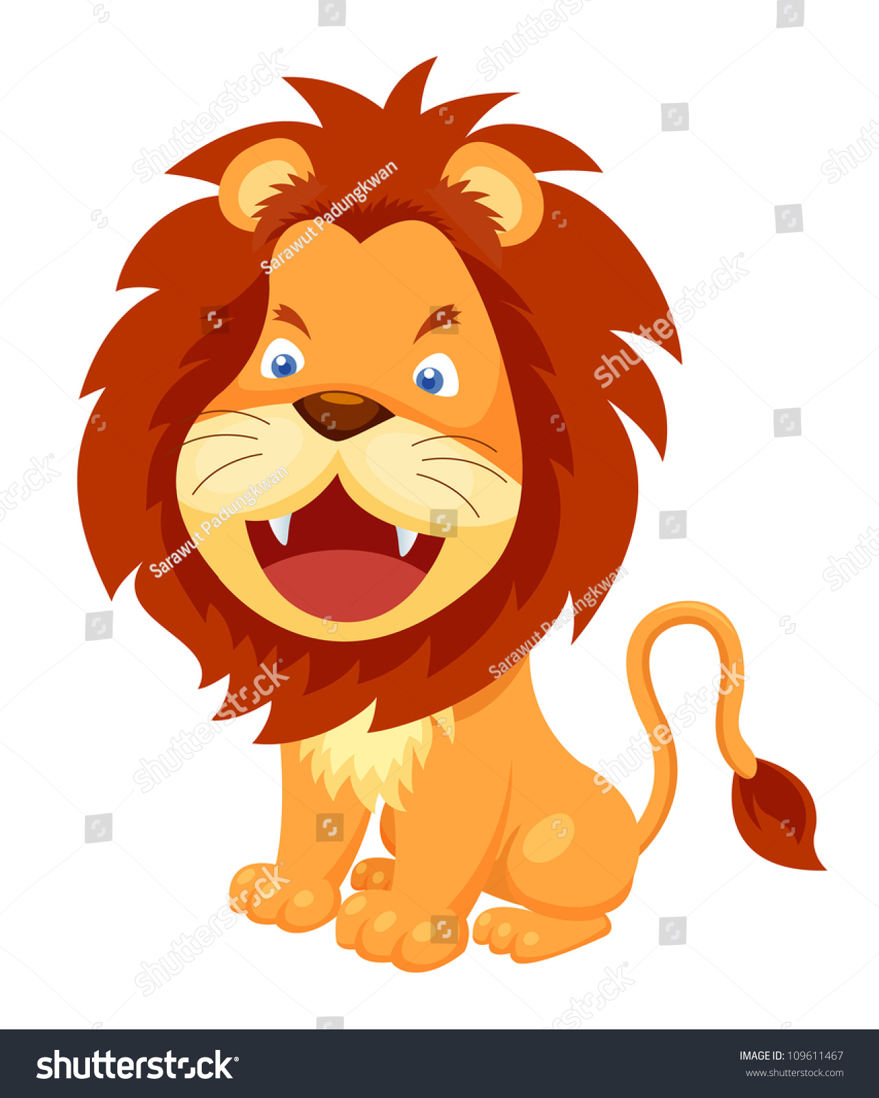Lion Vector - 109611467 : Shutterstock