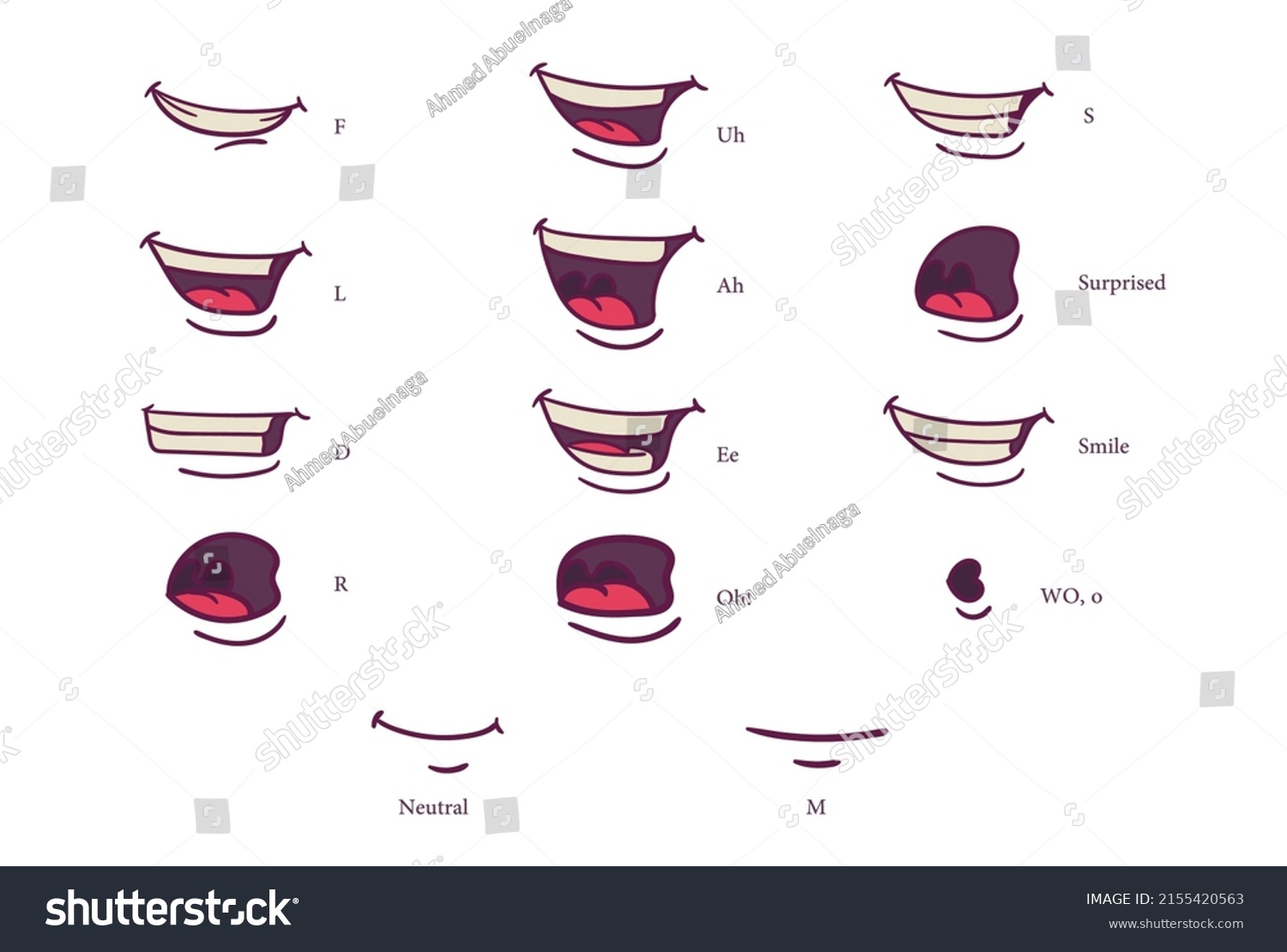 672 Animated mouth tongue Images, Stock Photos & Vectors | Shutterstock