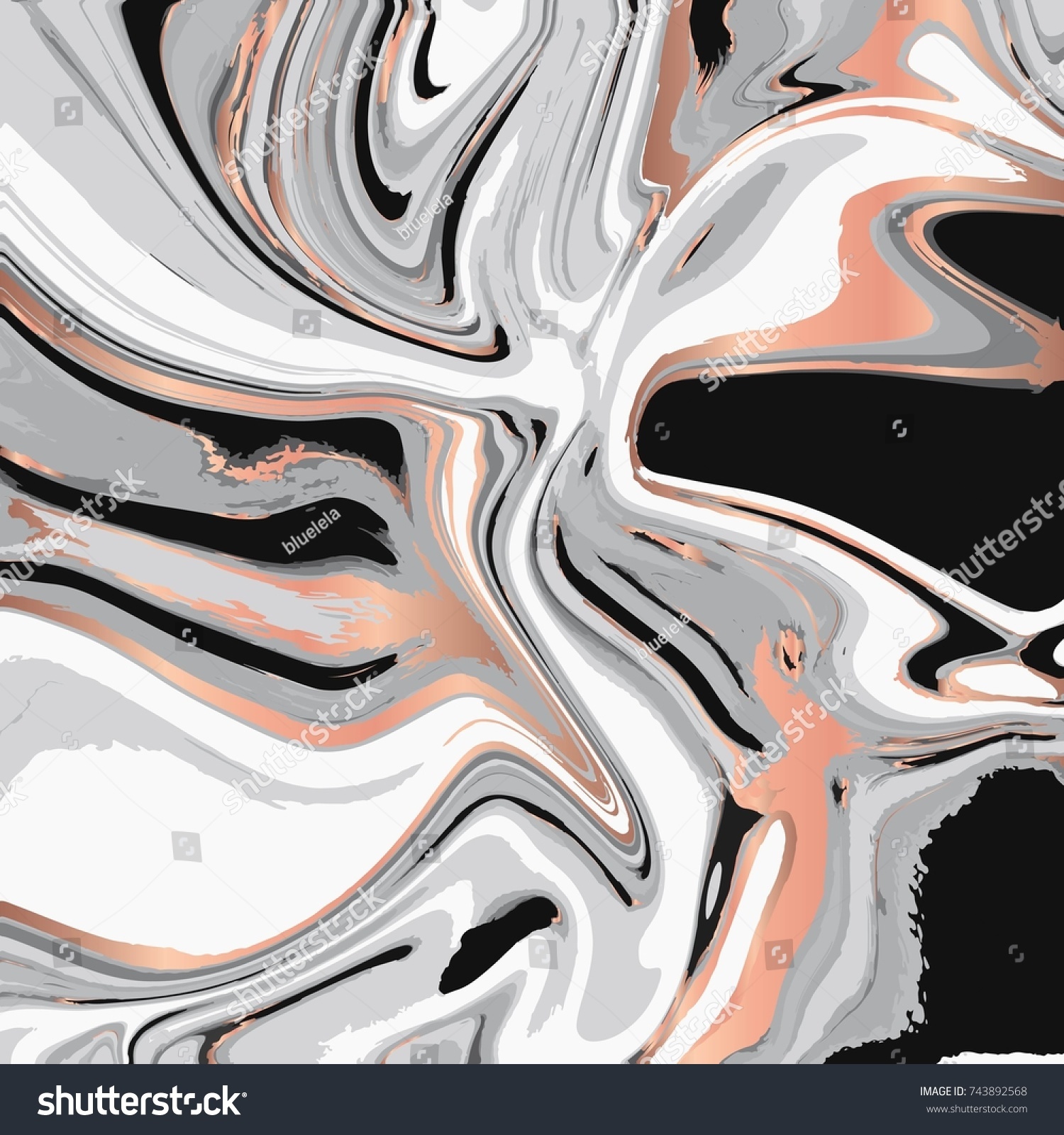 Liquid Marble Texture Design Colorful Marbling Stock Vector Liquid Marble Texture Design Colorful Marbling Stock Vector
