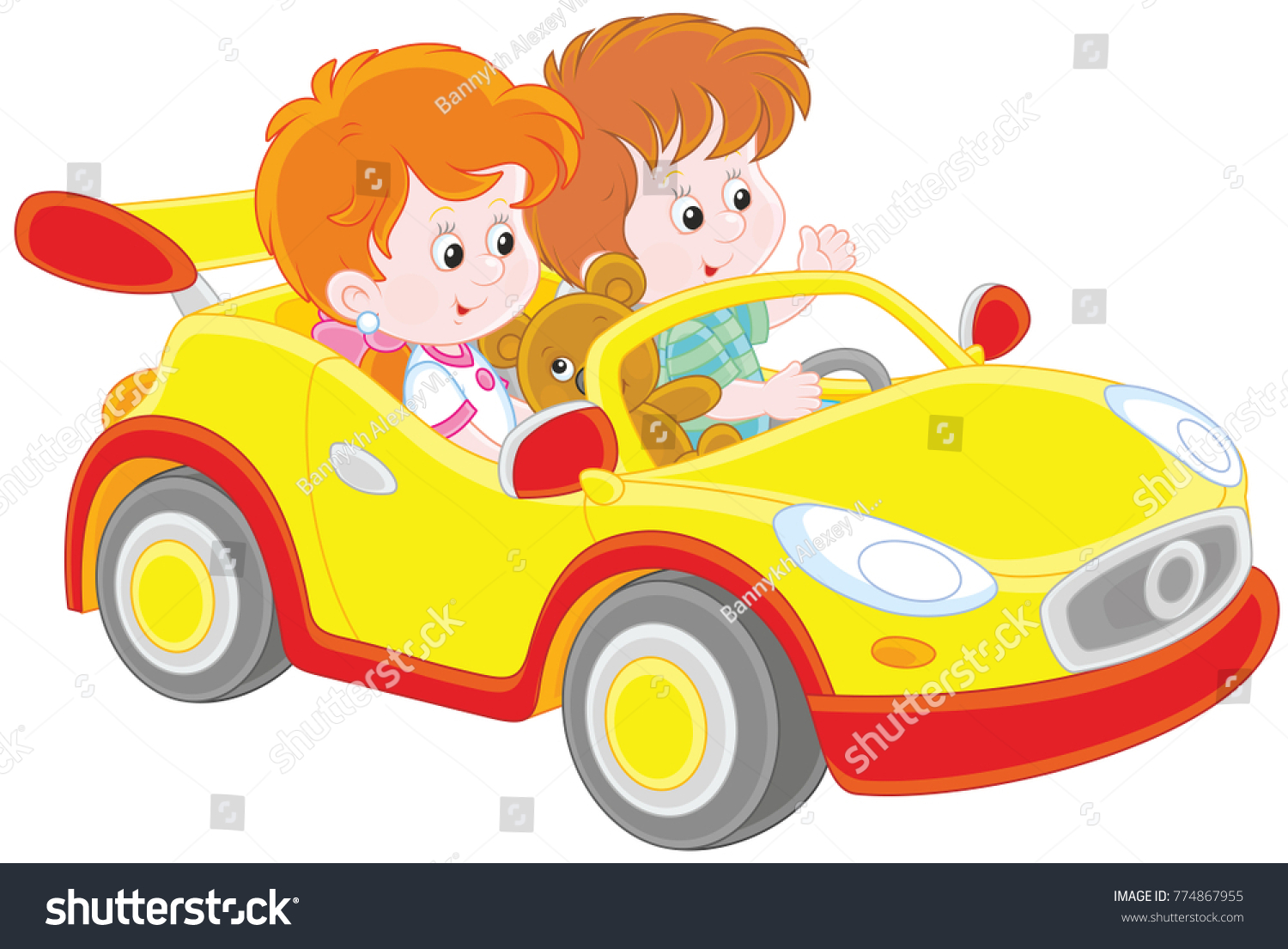 little children car