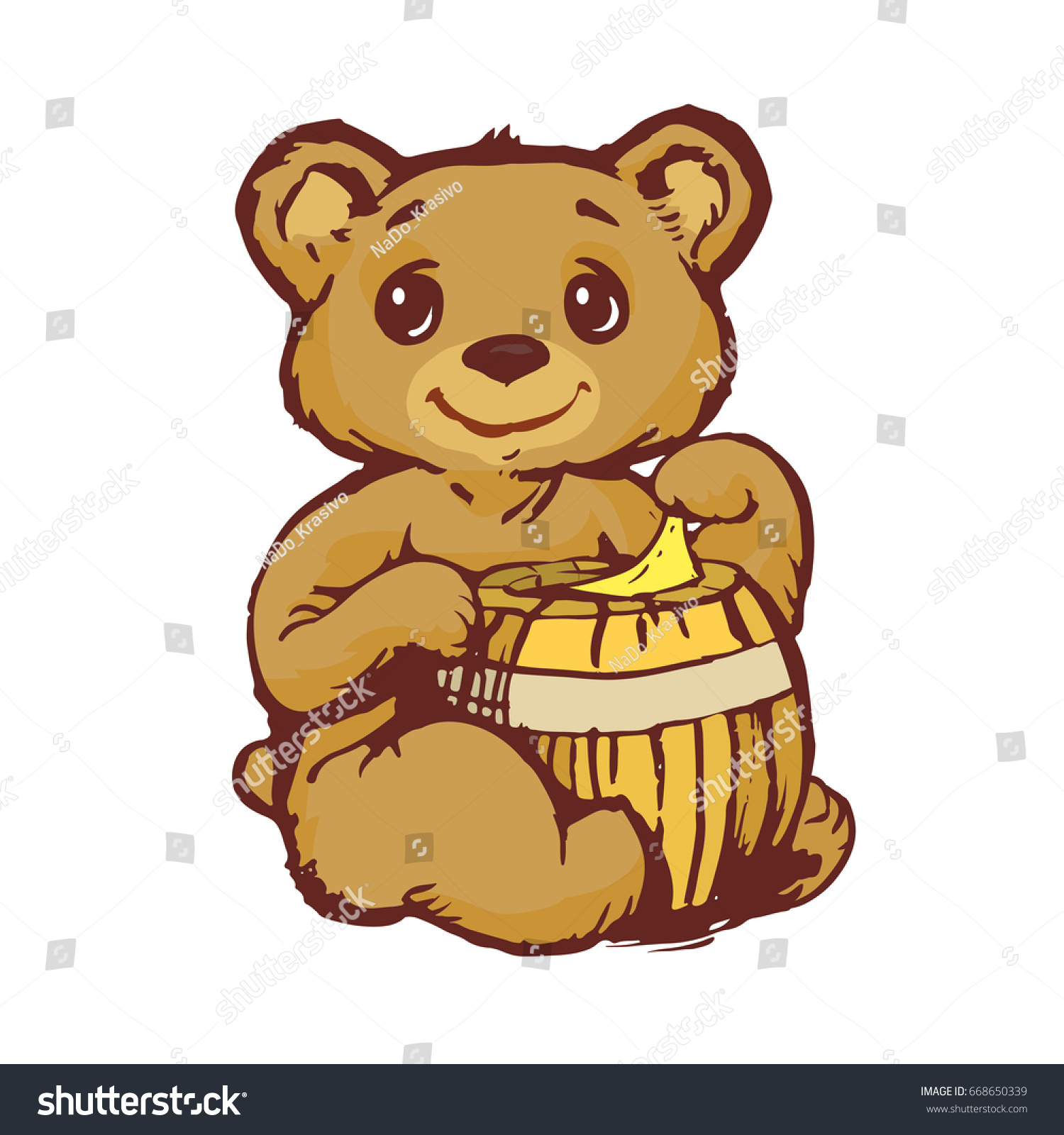 little cute bear