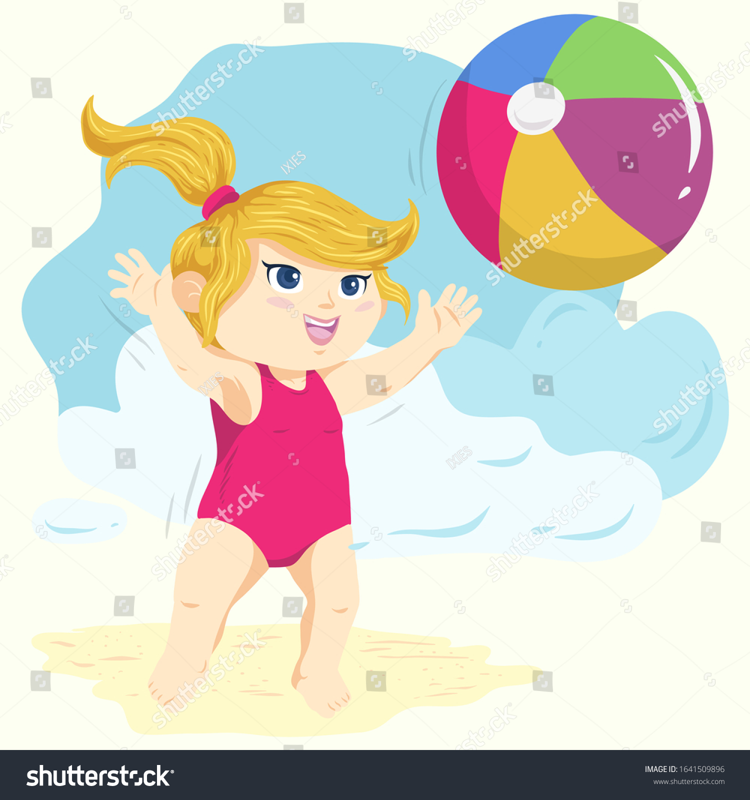 cute beach ball