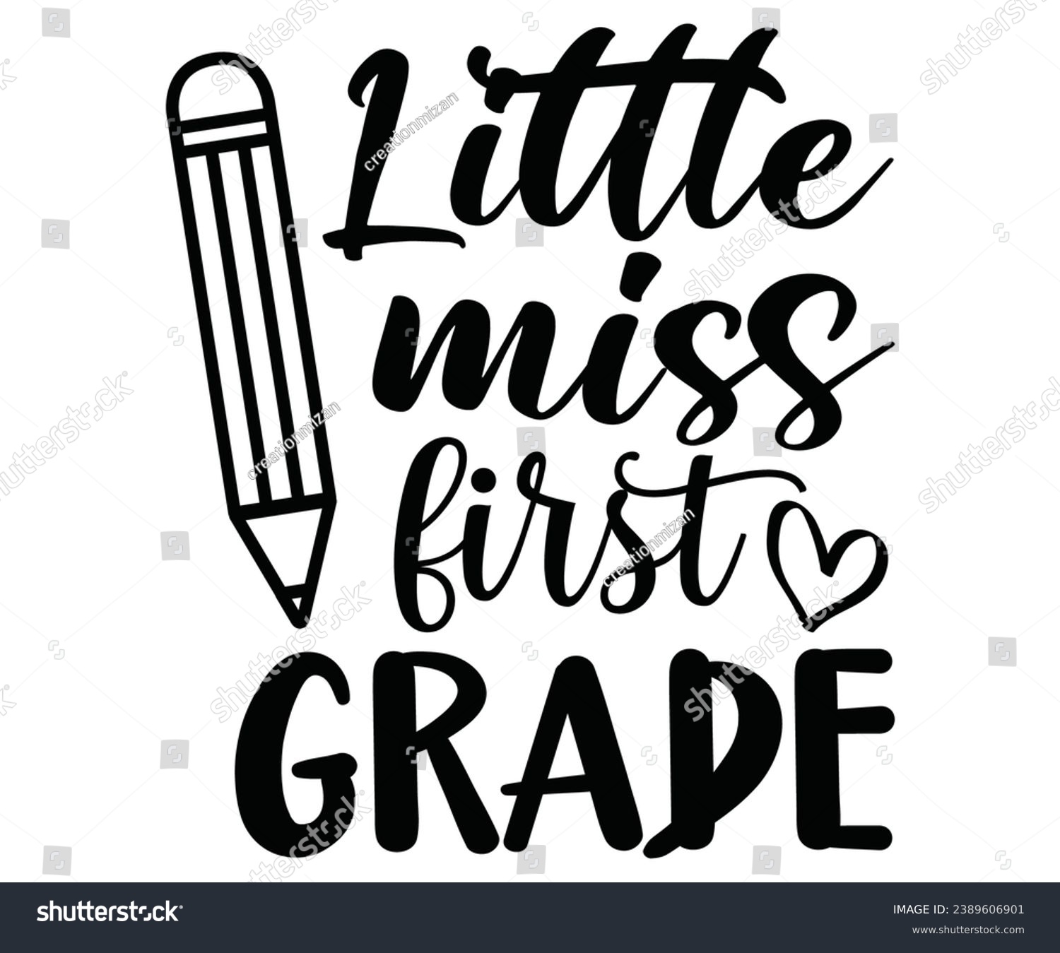 SVG of Little miss first grade  Svg,100 Day School,Teacher,Football,Unlocked Gamer,rocked,Girls,happy,Kindergarten Life svg