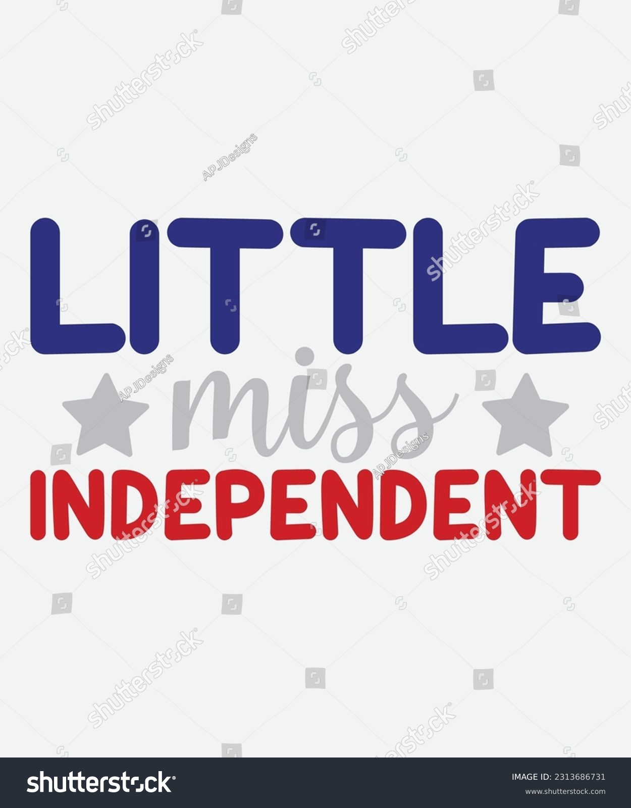 SVG of little miss independent Svg, USA Flag svg, America svg,fourth of july svg