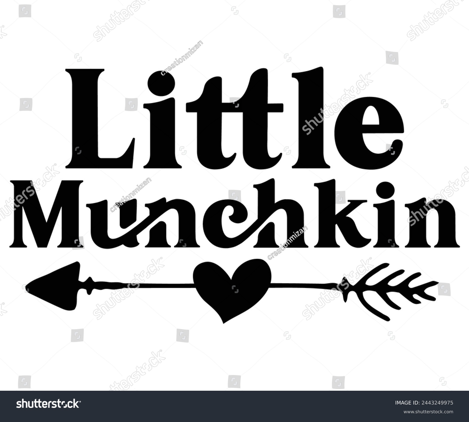 SVG of little munchkin Svg,Baby,Baby Shower,Baby Boy, Funny Baby,T-Shite    svg
