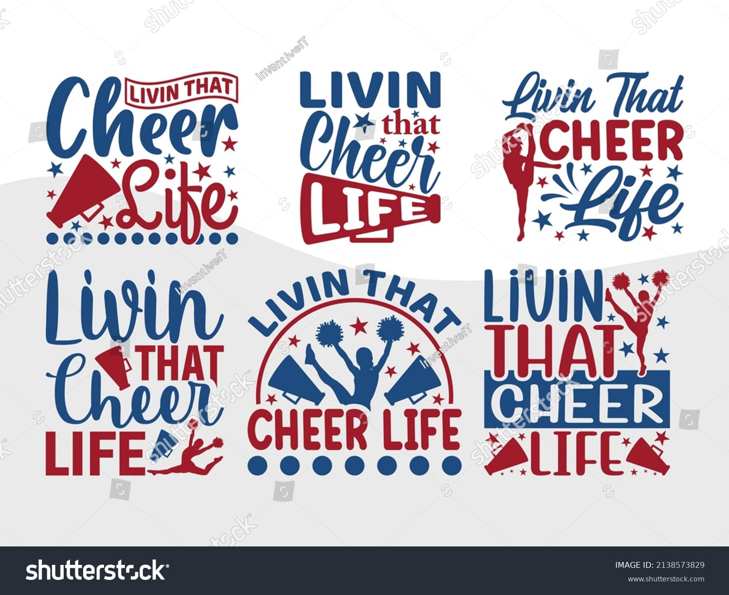 SVG of livin that cheer life Printable Vector Illustration svg