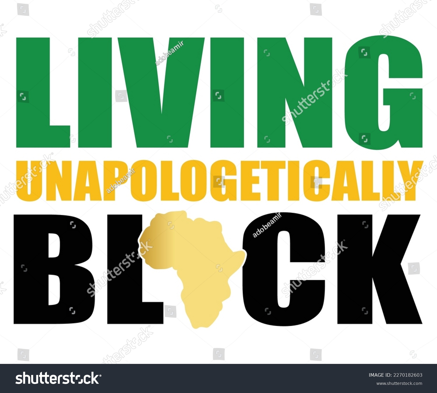 SVG of Living Unapologetically Black SVG, Black History Month Quotes, Black HistoryT-shirt, African American SVG File For Cricut, Silhouette svg