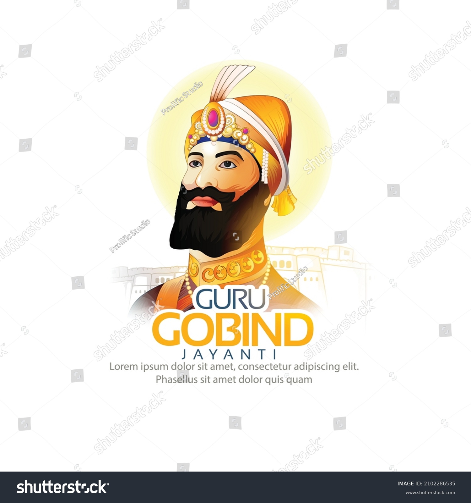 186 Guru govind singh Images, Stock Photos & Vectors | Shutterstock