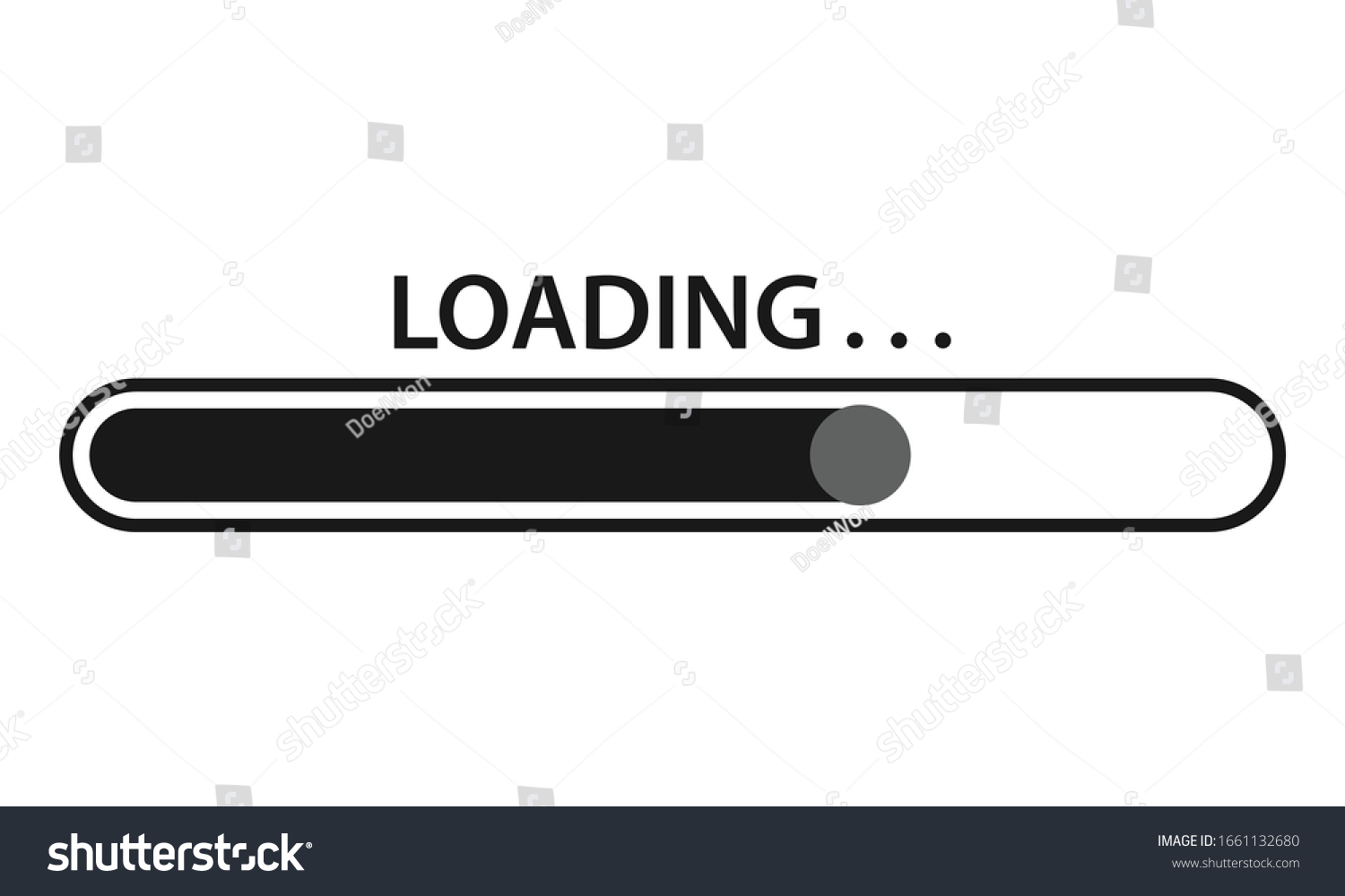 Loading без фона