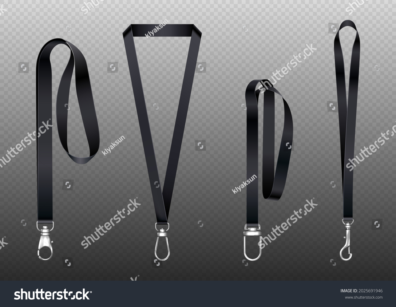 2,420 Black lanyard Stock Vectors, Images & Vector Art | Shutterstock