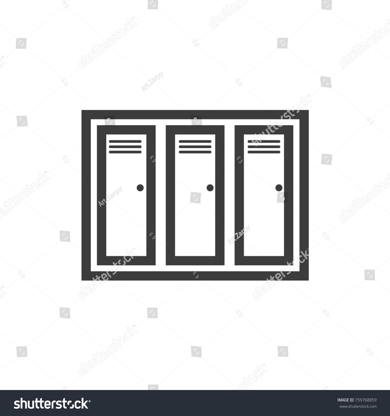 Lockers Vector Can Use Like Illustration Vector De Stock Libre De