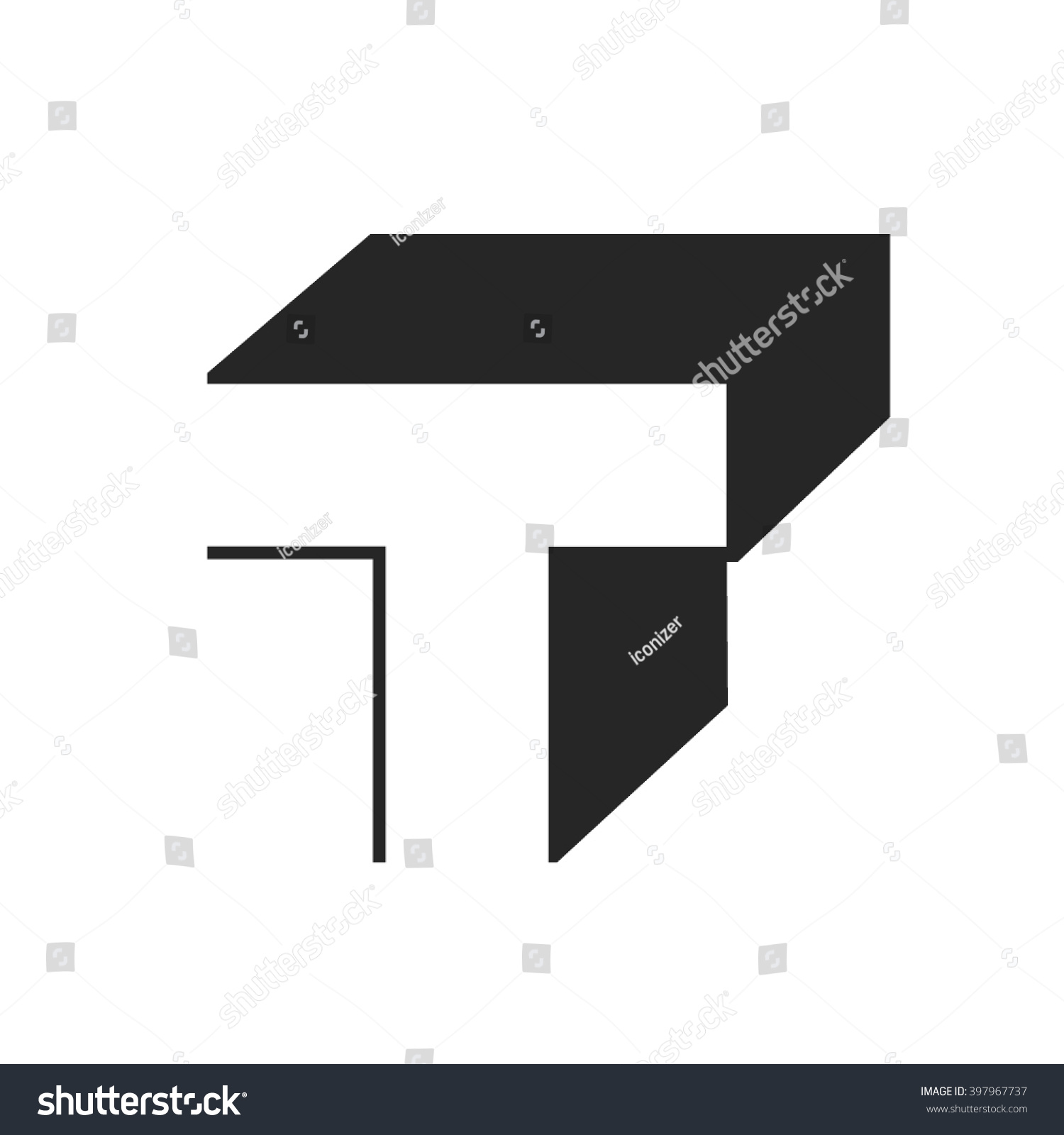 Logo Letter T Design Concept Stock Vector 397967737 - Shutterstock