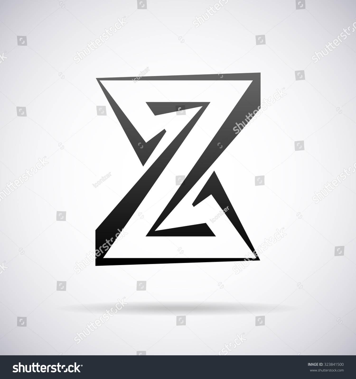 vector letter z Stock Letter Template Design Vector 323841500 Z Logo