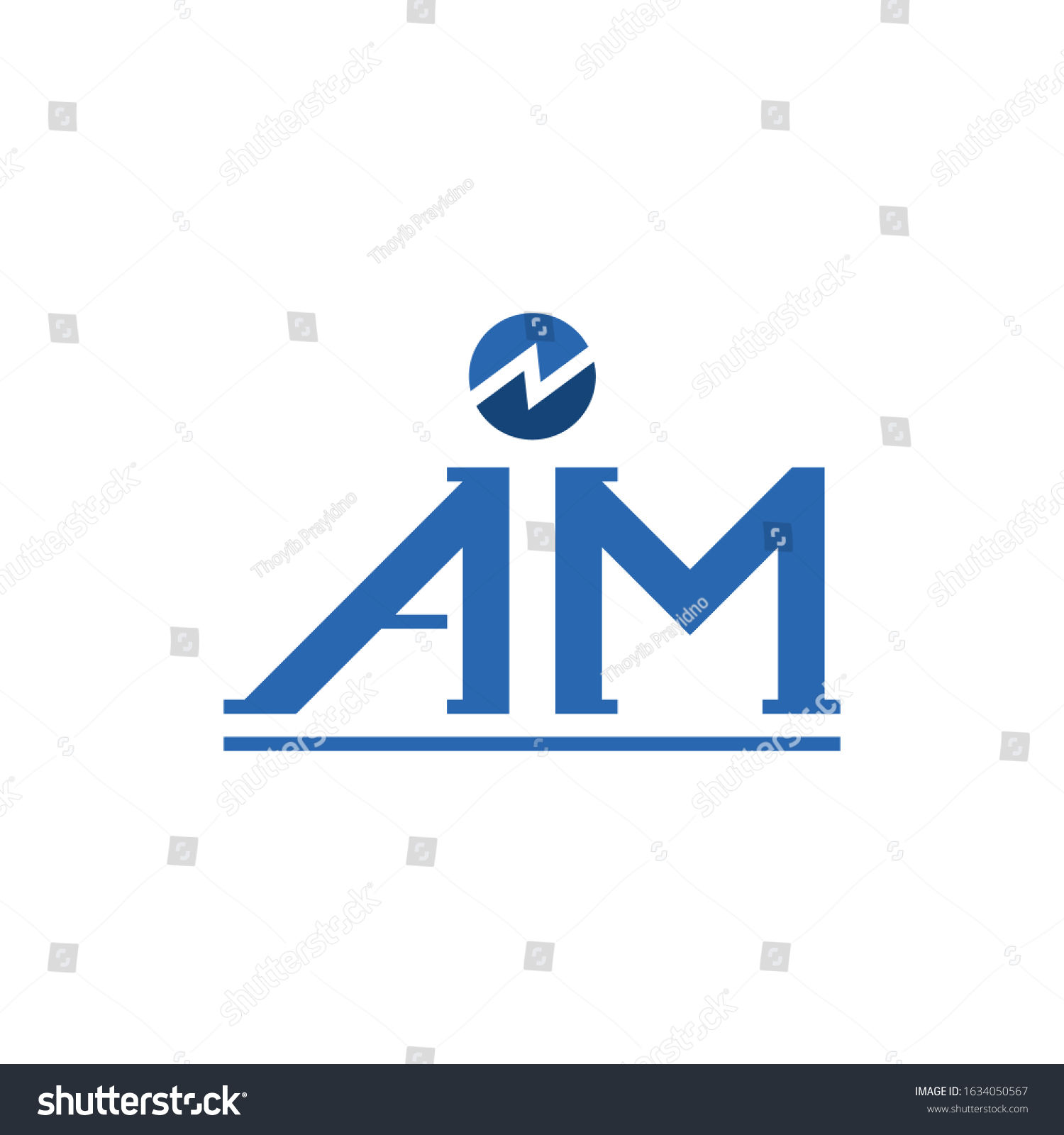 Logo Letter Aim Ai M Stock Vector (Royalty Free) 1634050567 | Shutterstock