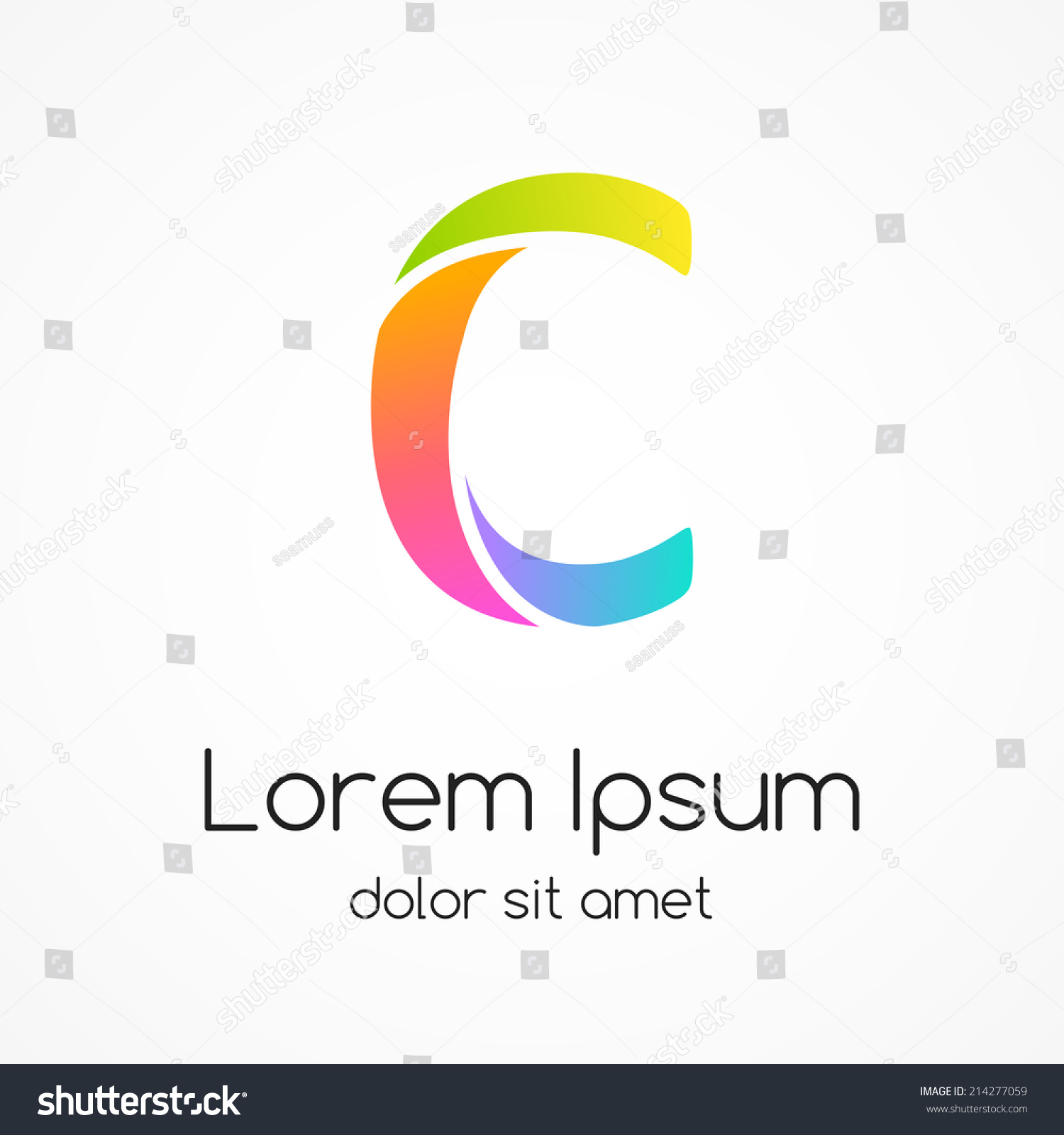 Logo Letter C Company Vector Design Stock Vector (Royalty Free ...