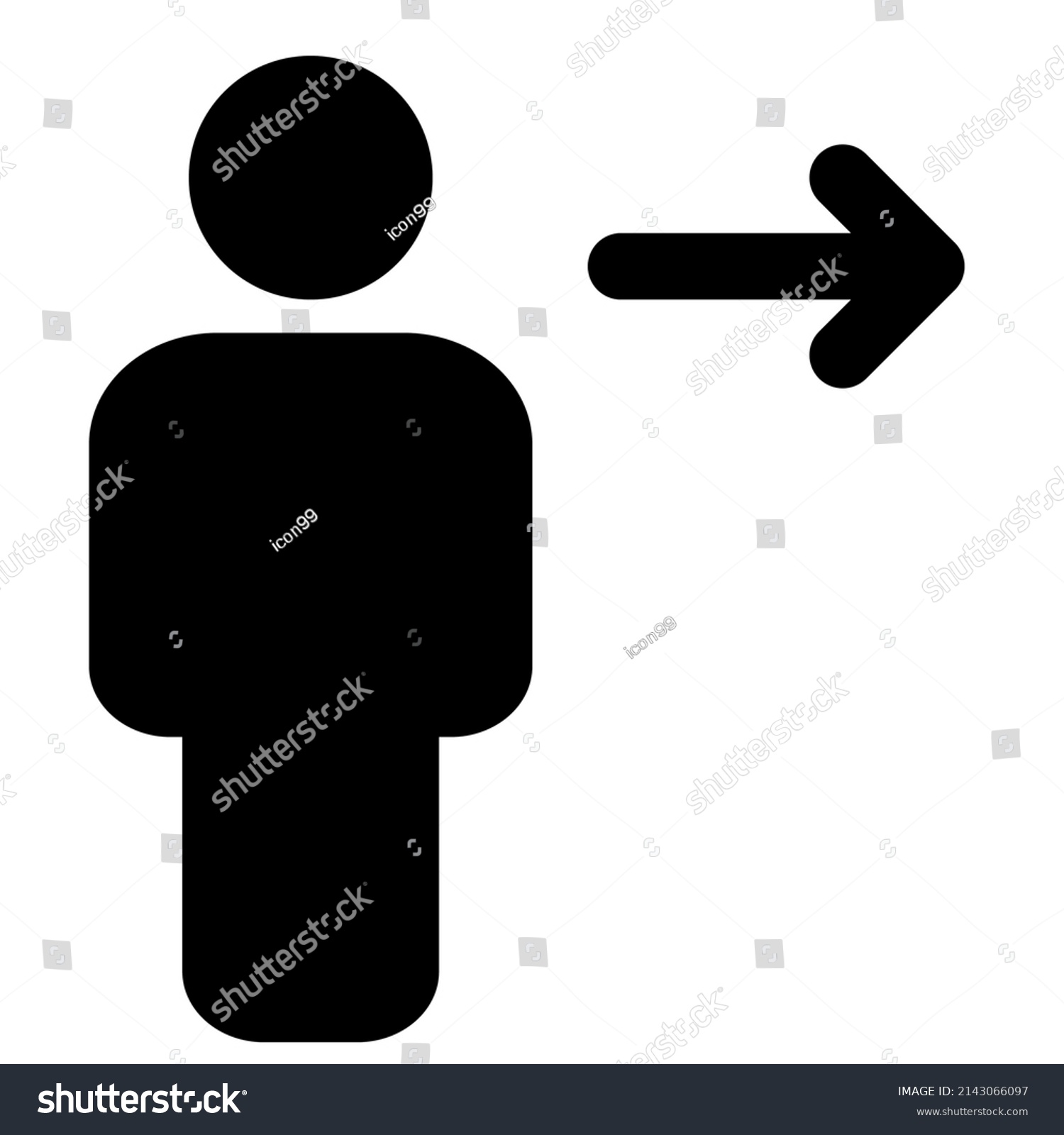 Logoff Screen Portal Business Profile Layout Stock Vector (Royalty Free ...