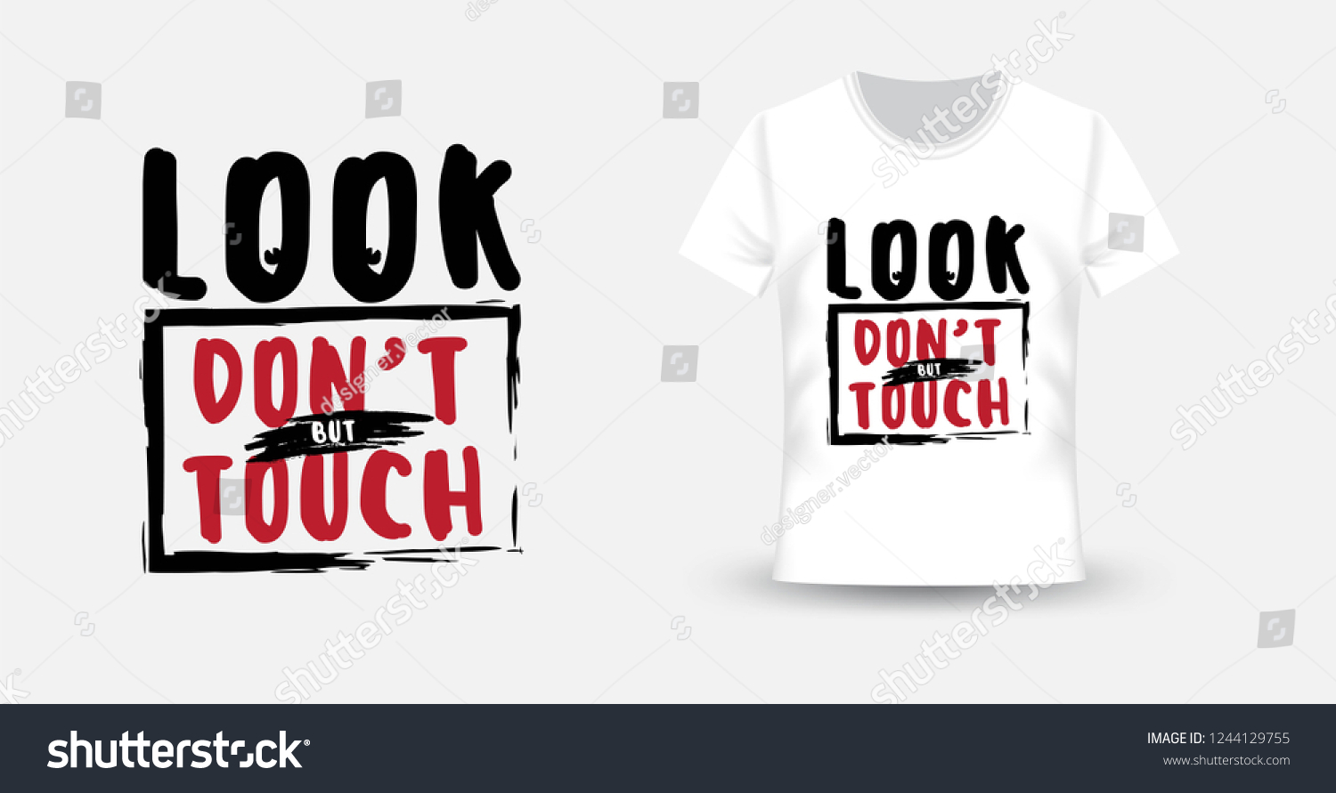 But touch look dont