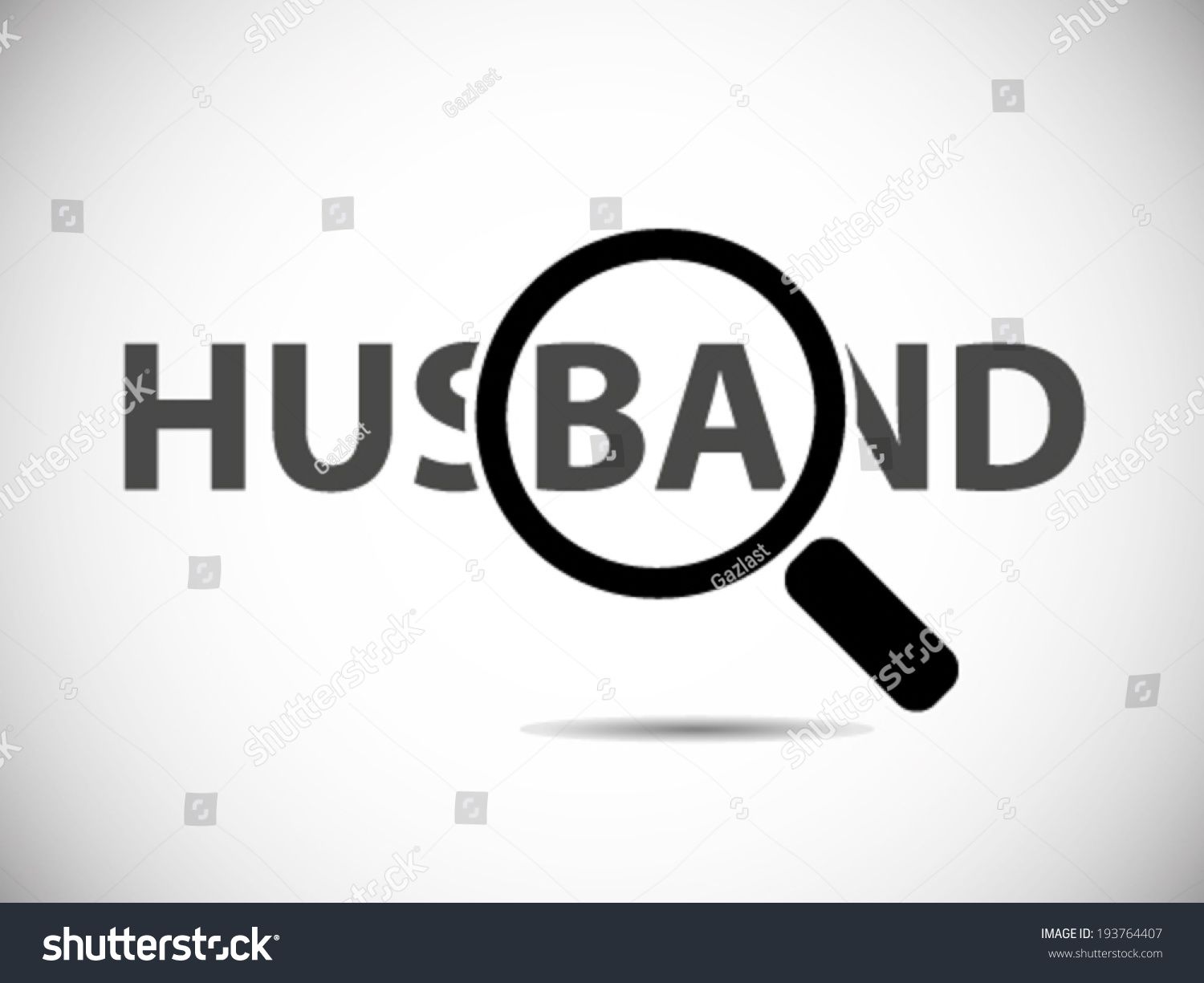 Looking Husband Stock Vector Royalty Free 193764407