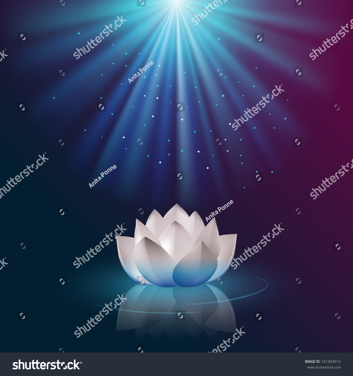 15,471 Lotus blossom on water Stock Vectors, Images & Vector Art ...