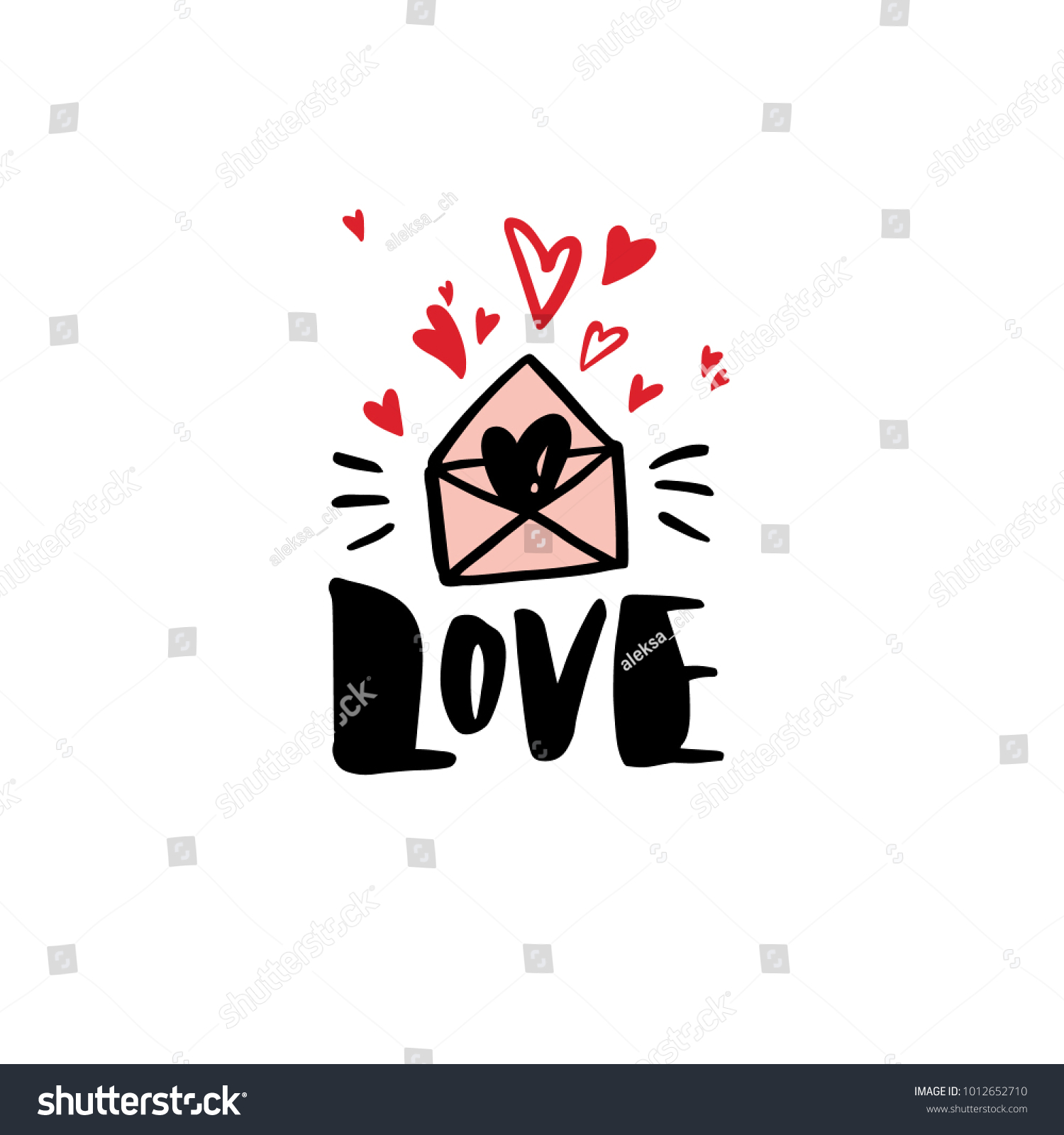 Love Greeting Card Template With The Word Love Valentines Day Greeting Card In Modern Love Greeting Card Template With The Word Love Valentines Day Greeting Card In Modern