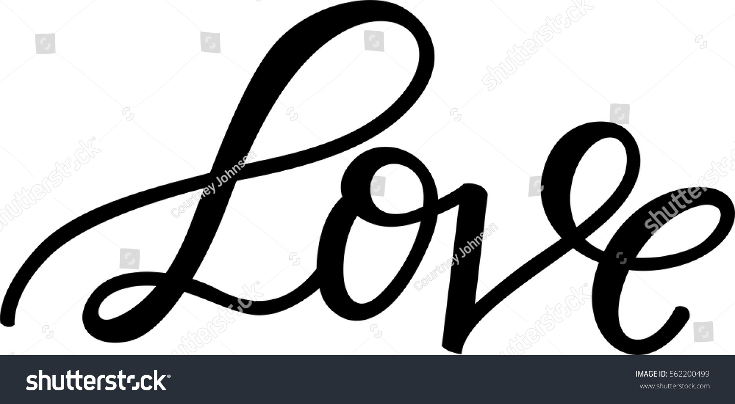 Cursive Words Svg