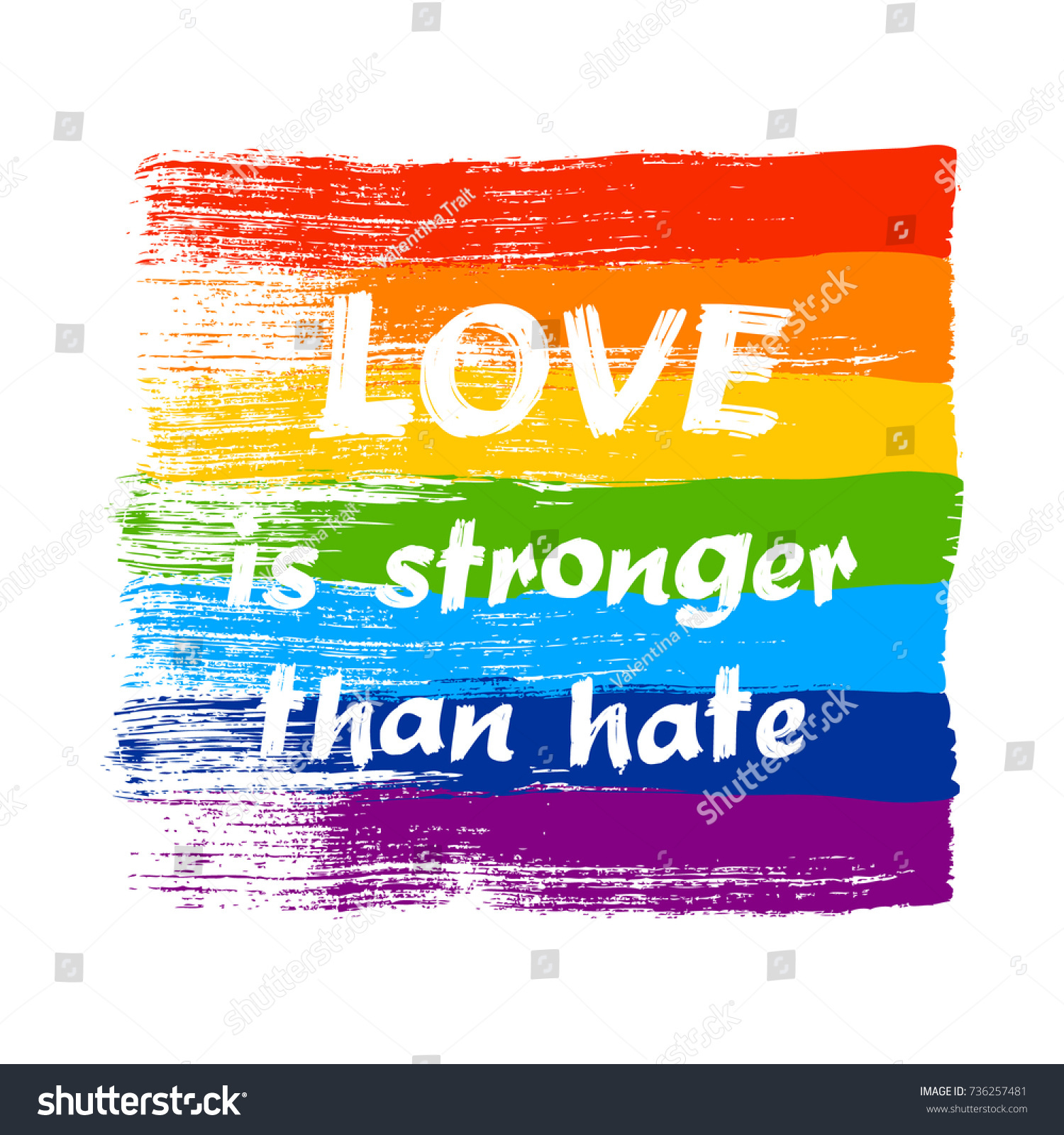 Love Is Stronger Than Hate Examples