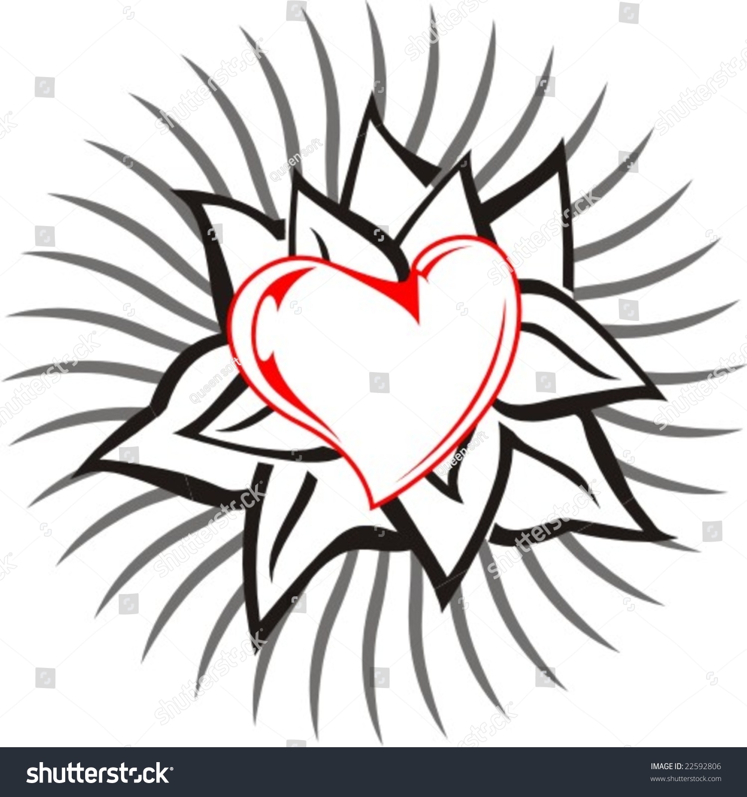 Love Symbol Stock Vector Illustration 22592806 : Shutterstock