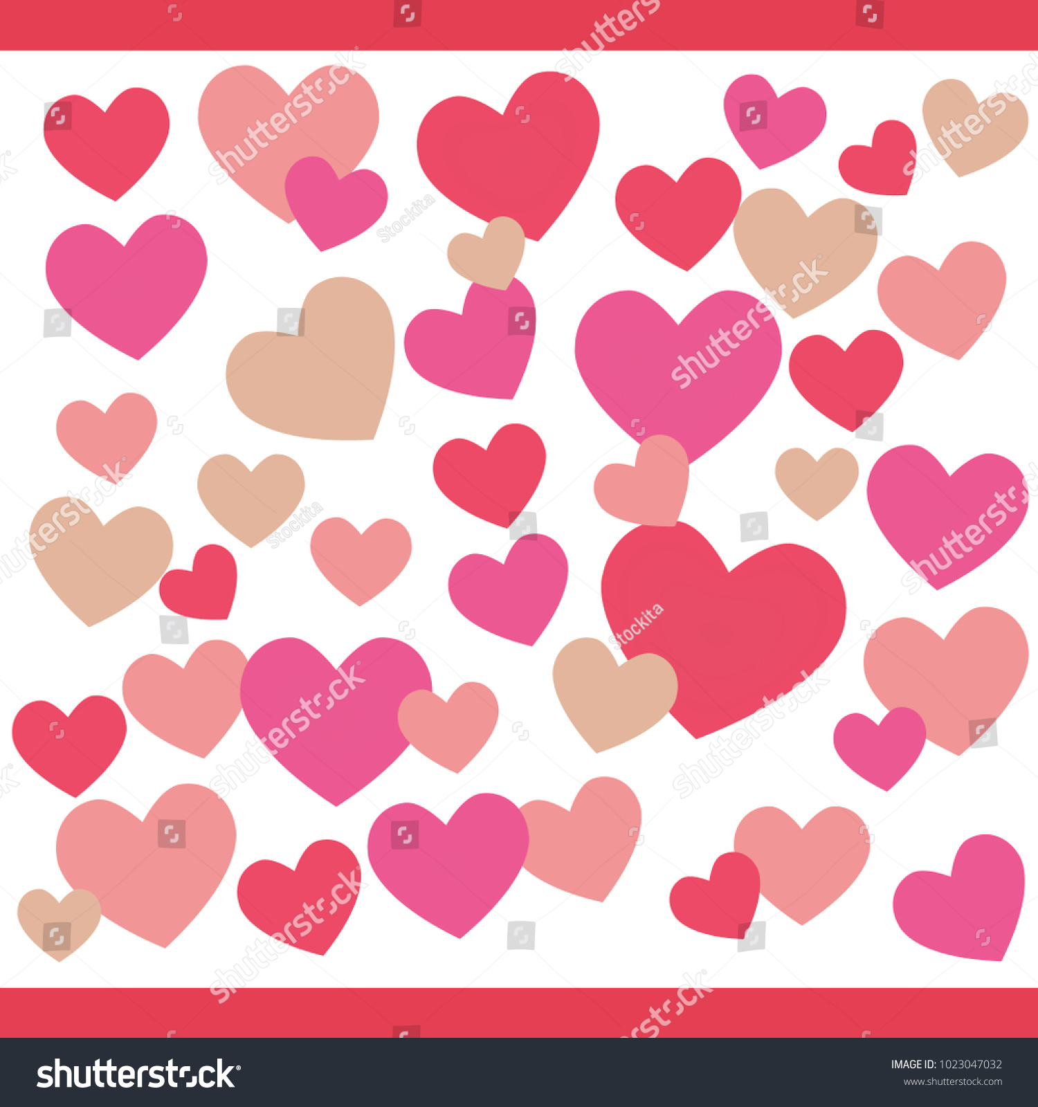 Love Vector Illustration Stock Vector (Royalty Free) 1023047032 ...
