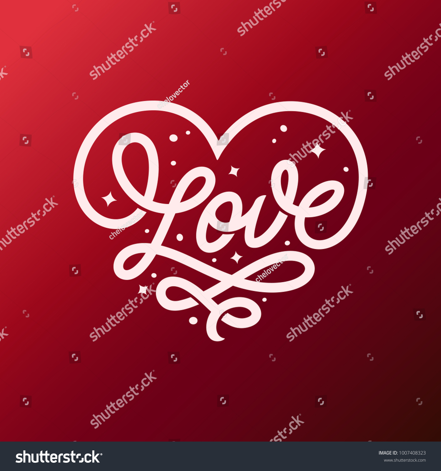 Love Word Lettering In Form Of Heart Valentine Day Romantic Handmade Typography Hand Drawn Love Word Lettering In Form Of Heart Valentine Day Romantic Handmade Typography Hand Drawn