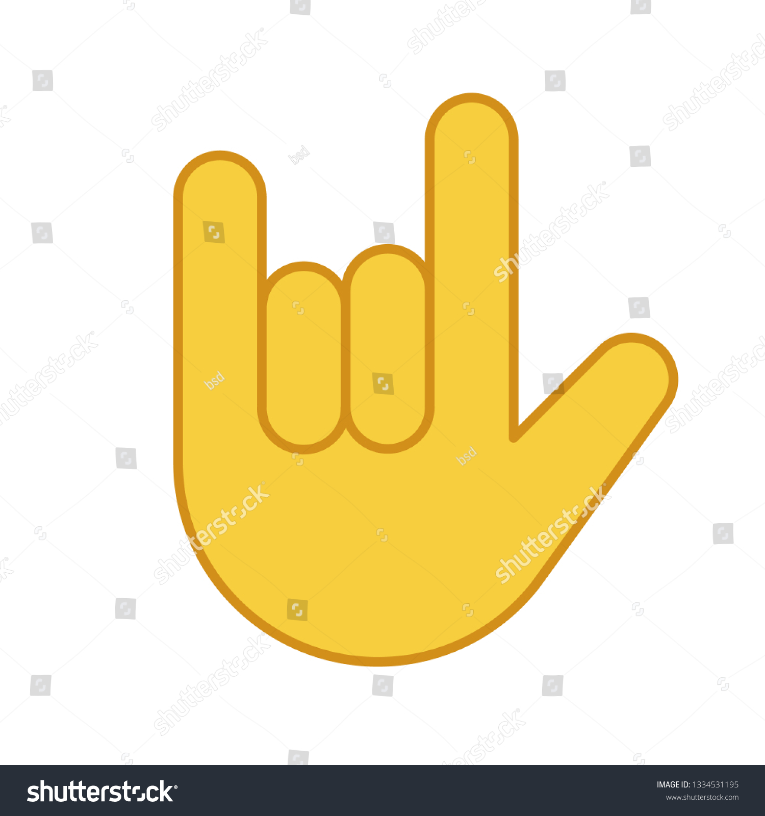 1,034 Devil horns emoji Stock Vectors, Images & Vector Art | Shutterstock