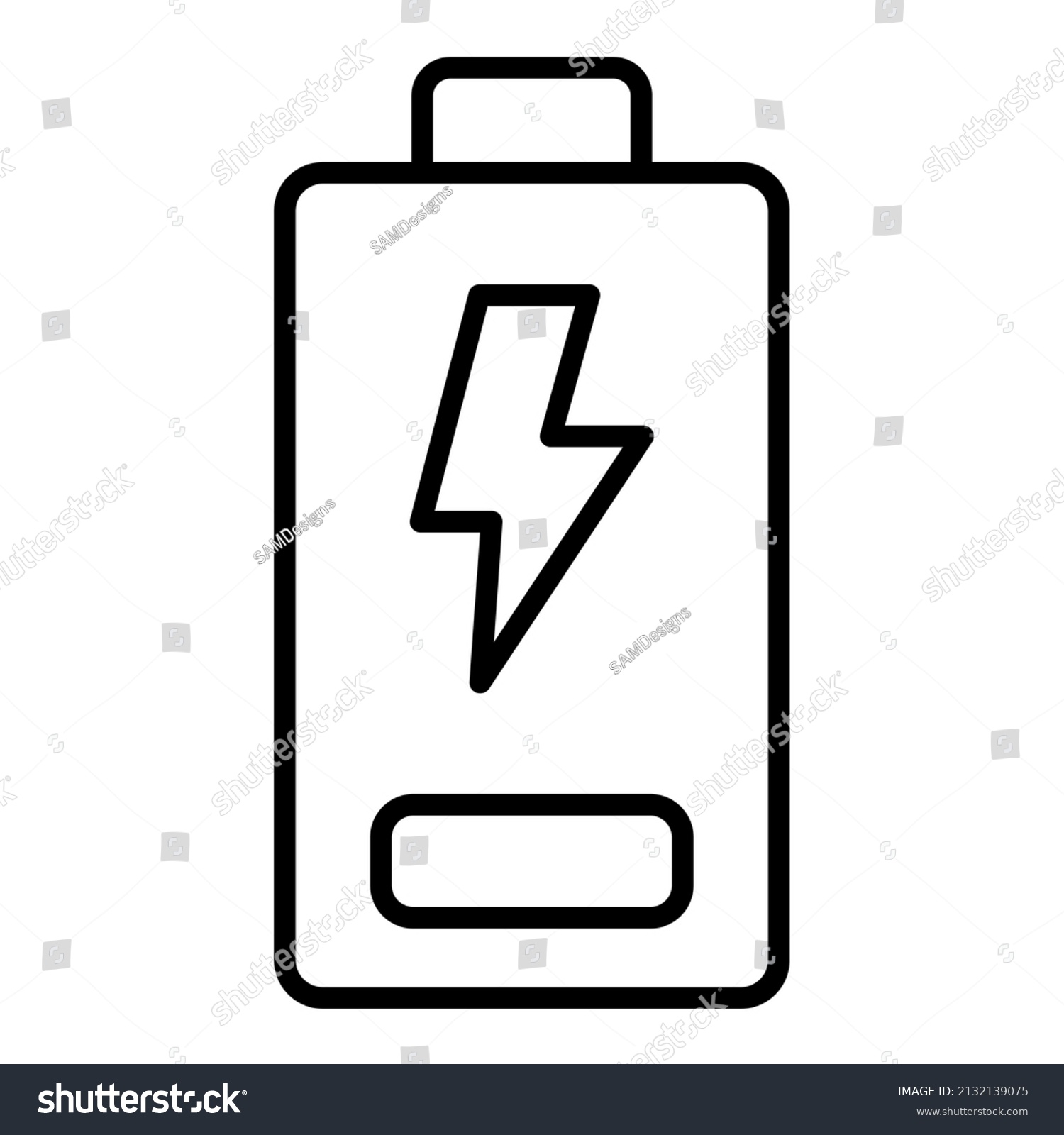 Low Energy Icon Vector Image Can Stock Vector (Royalty Free) 2132139075 ...