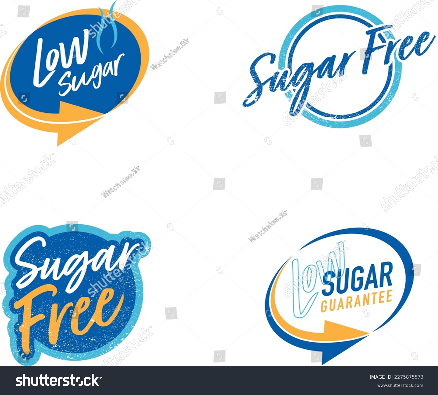 SVG of Low sugar guarantee icon signage badge	 svg
