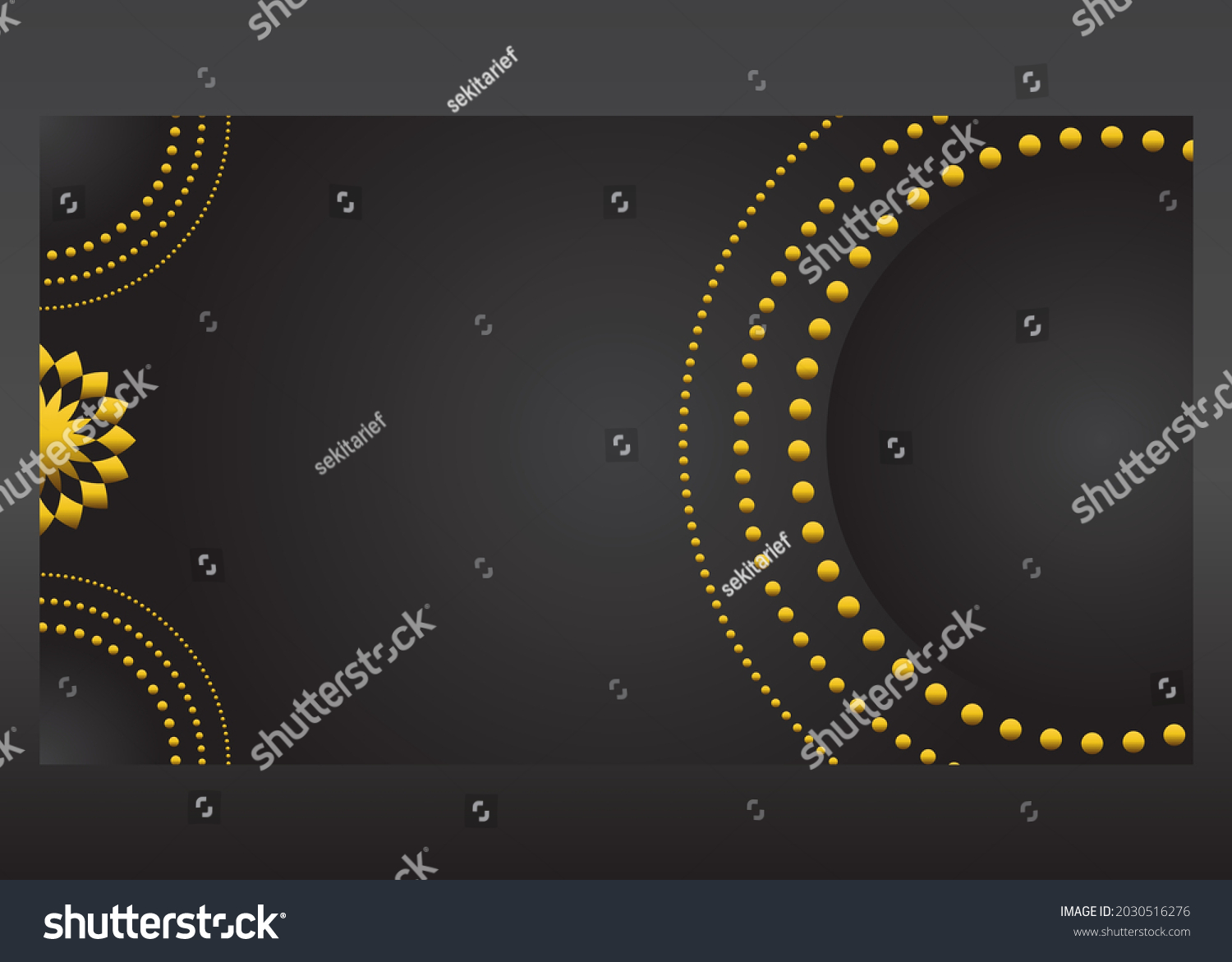 Luxury Golden Circle Gradient Background Perfect Stock Vector (Royalty ...