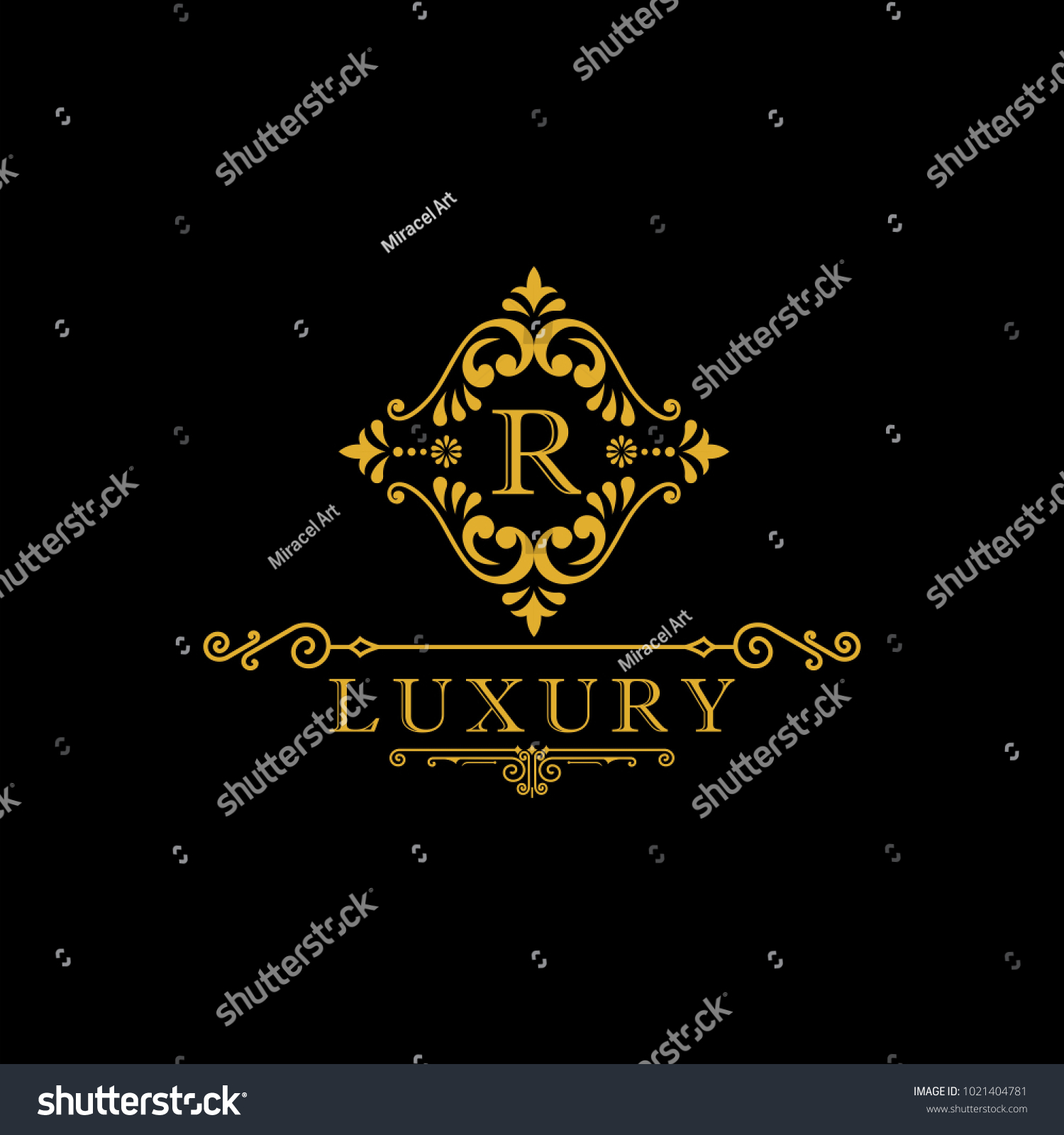 Luxury Letter Logo Luxury Logos Template Vector Có Sẵn Miễn Phí Bản Quyền 1021404781