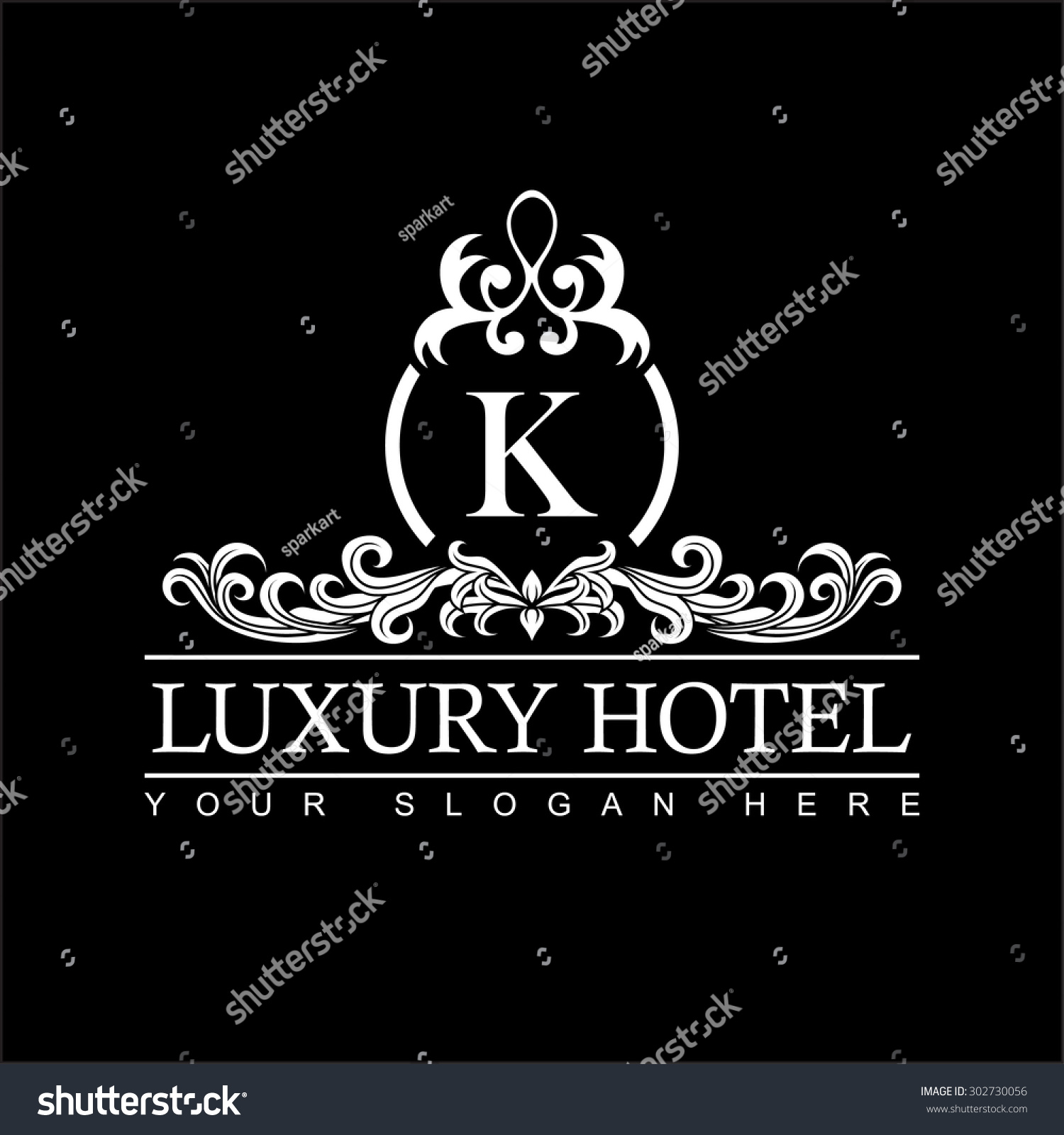 Luxury Logo Template Vector Restaurant Royalty Stock Vector (Royalty ...