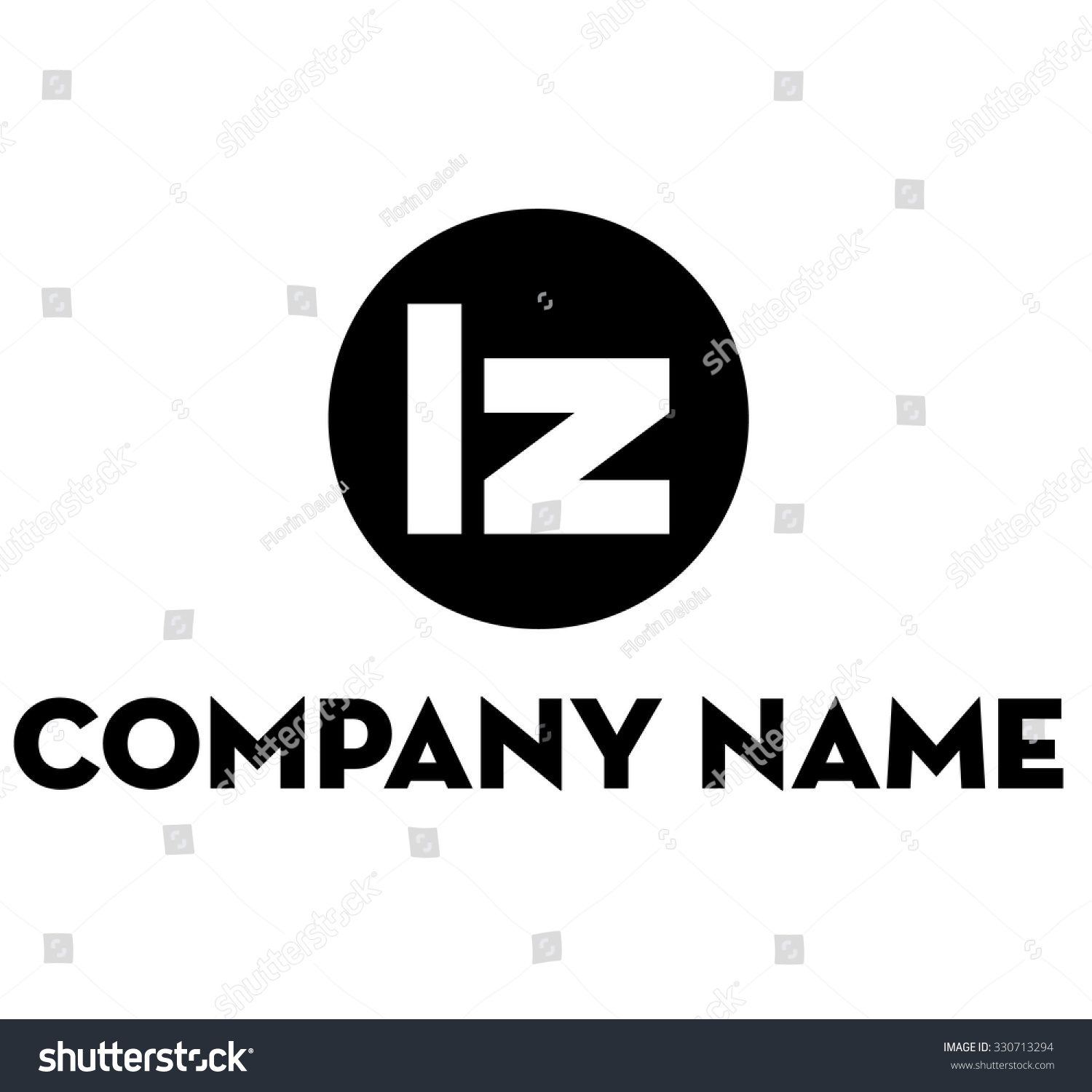 Lz Logo Stock Vector Illustration 330713294 : Shutterstock