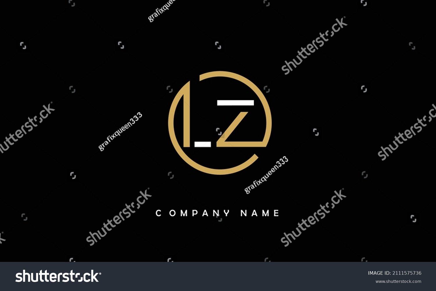 Lz Zl Alphabets Letters Logo Monogram Stock Vector (Royalty Free ...