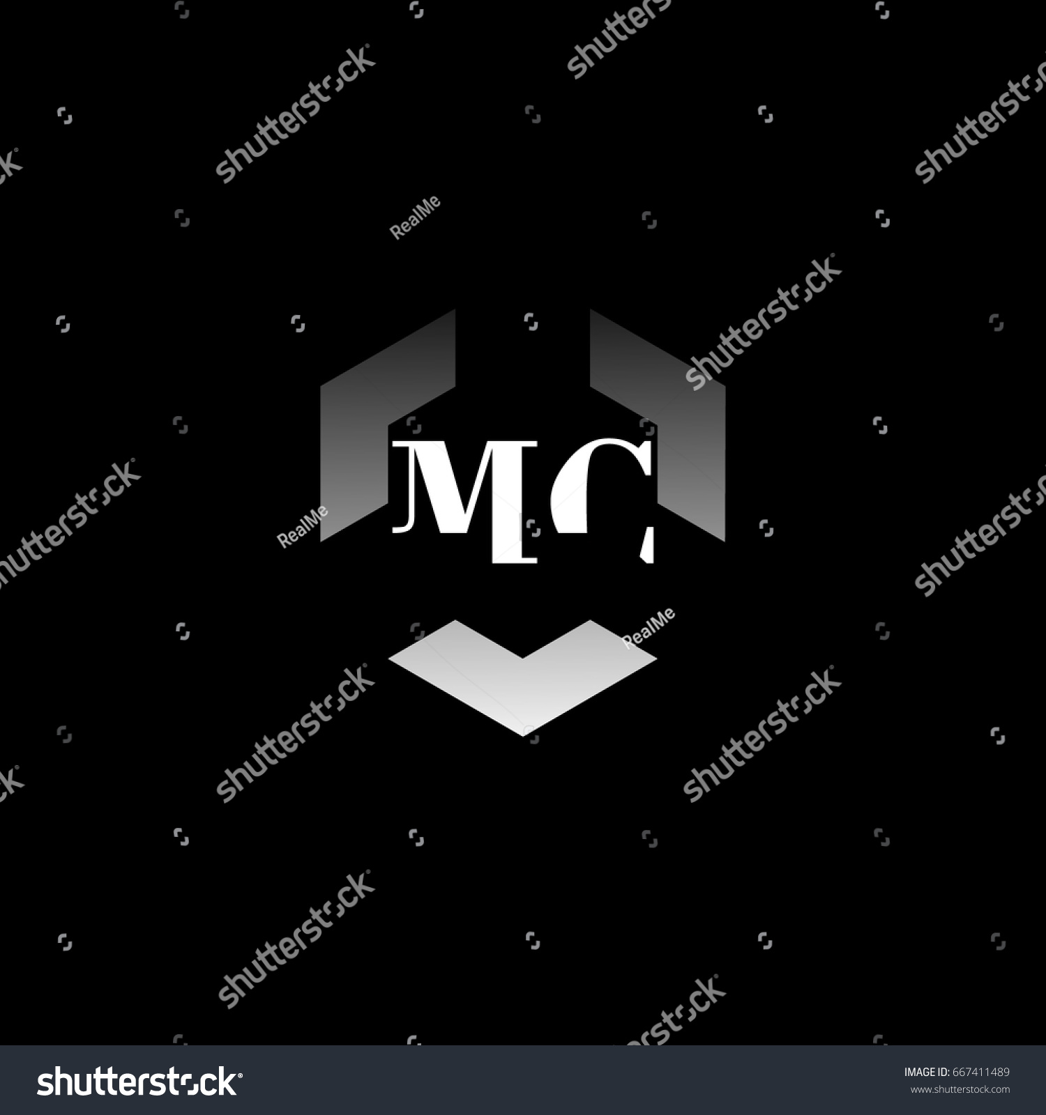 M C Logo Stock Vector (Royalty Free) 667411489 | Shutterstock