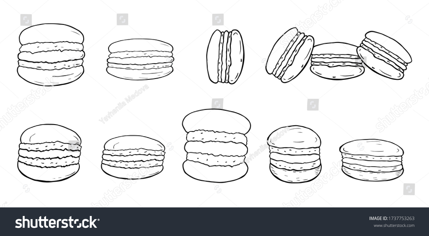 5,933 Macaron drawing Images, Stock Photos & Vectors | Shutterstock