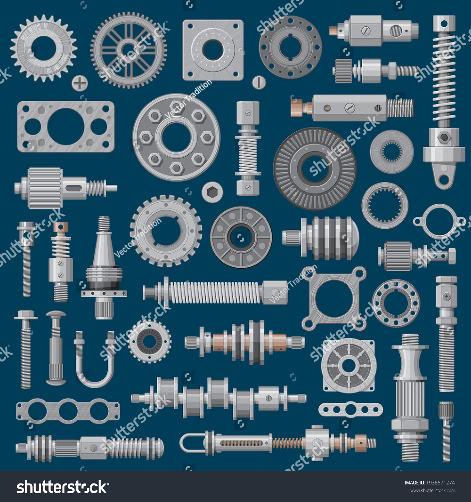 Mechanical Parts Images, Stock Photos & Vectors | Shutterstock